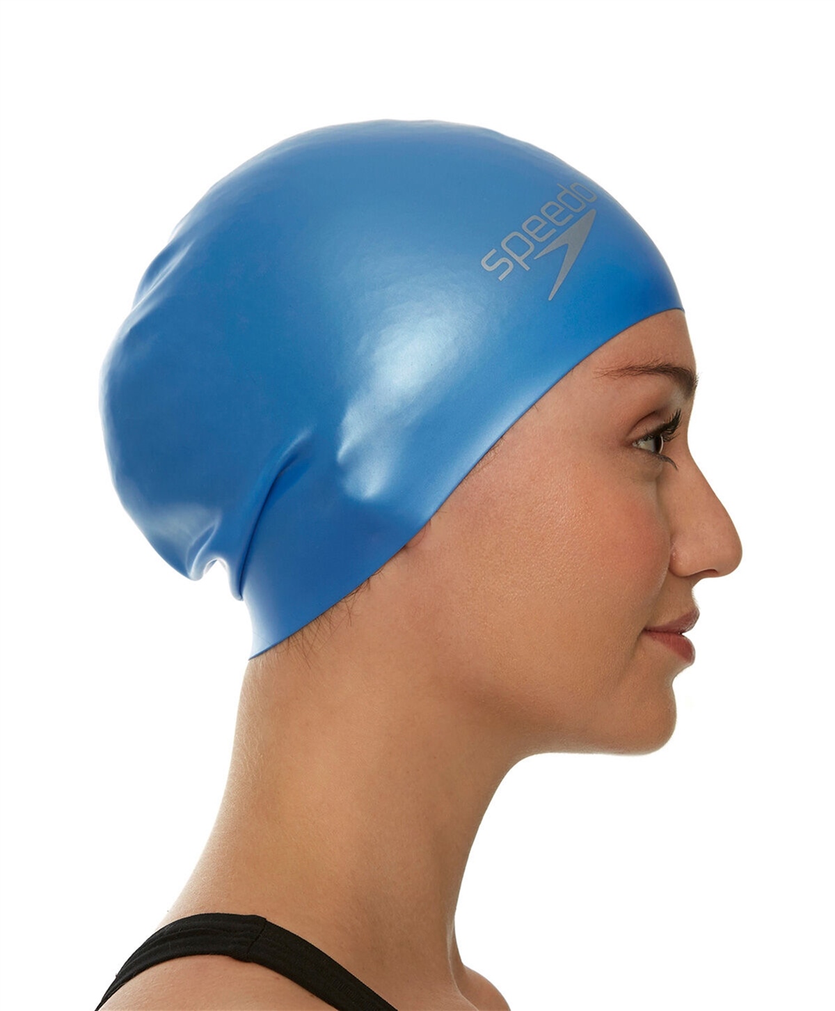 Speedo Long Hair Swim Cap Bone