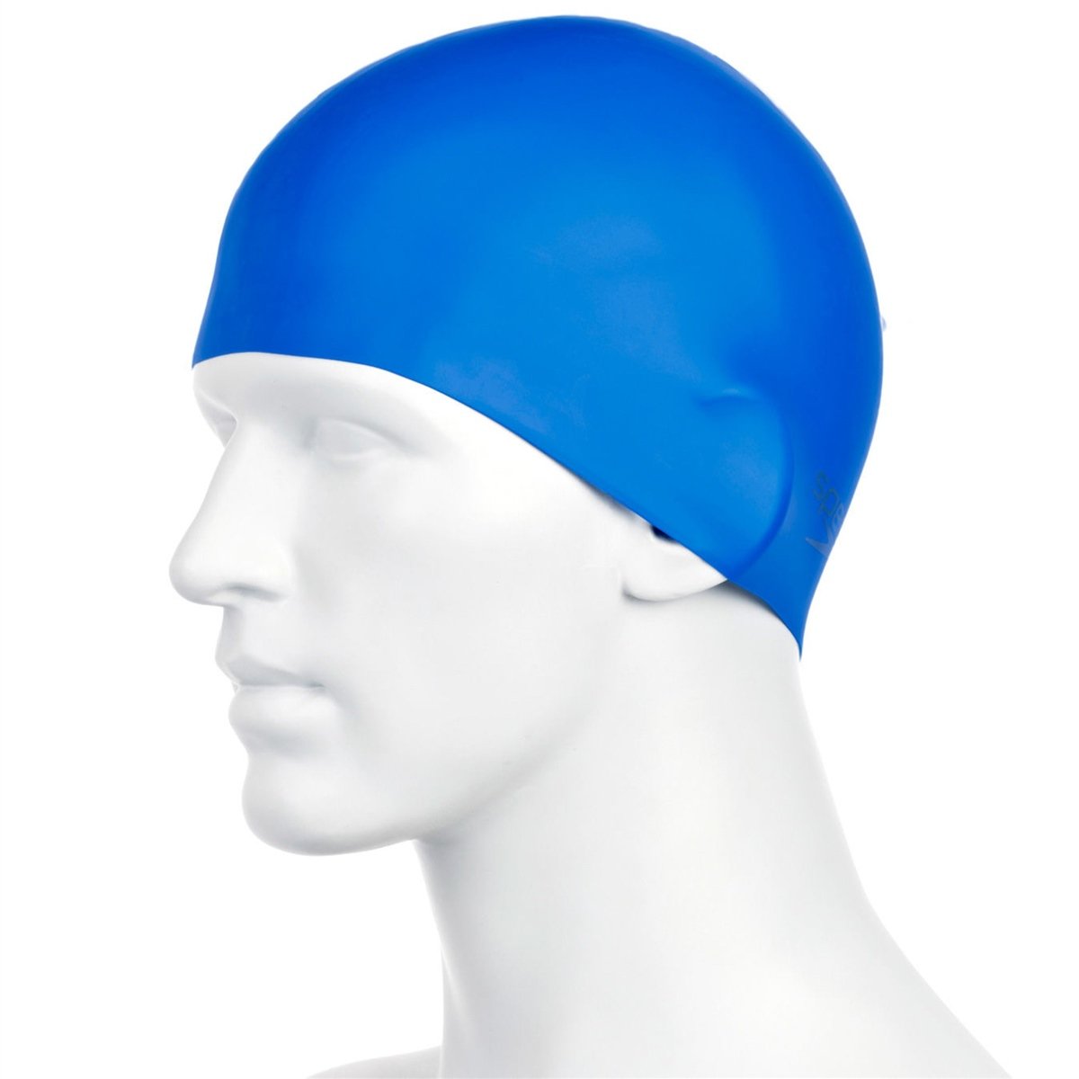 Speedo Moulded Swimcap Silicon Cap Bone