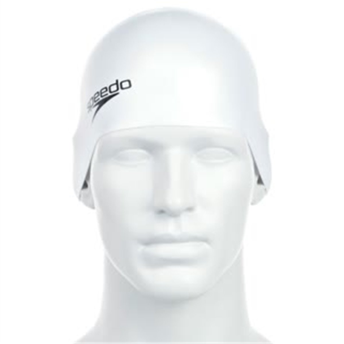 Speedo Moulded Swimcap Silicon Cap Bone
