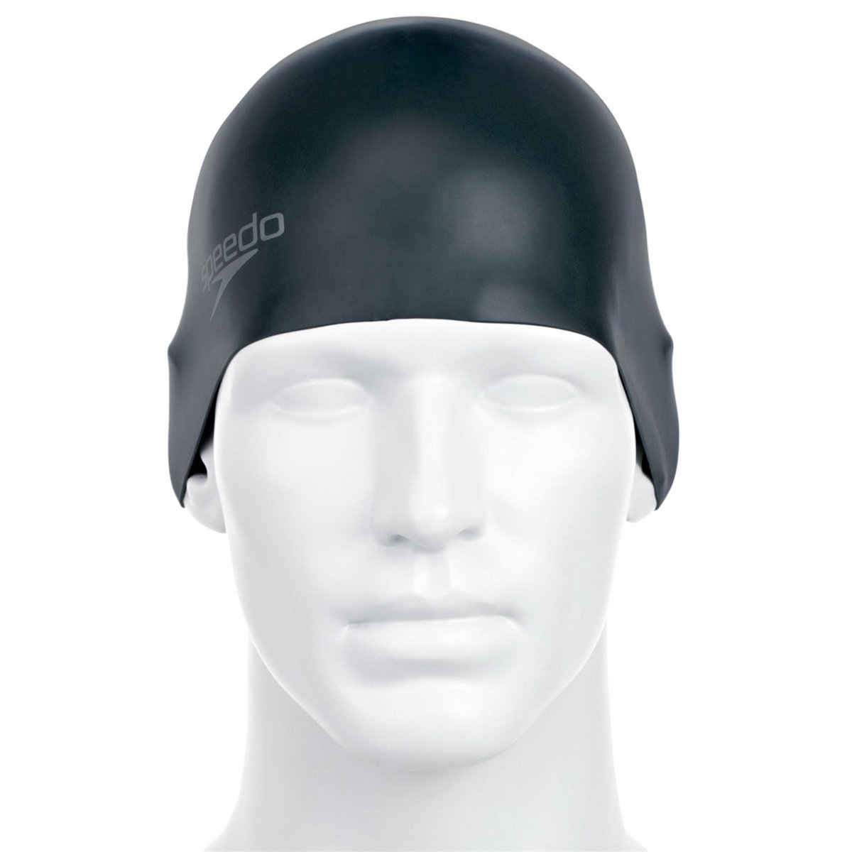 Speedo Moulded Swimcap Silicon Cap Bone