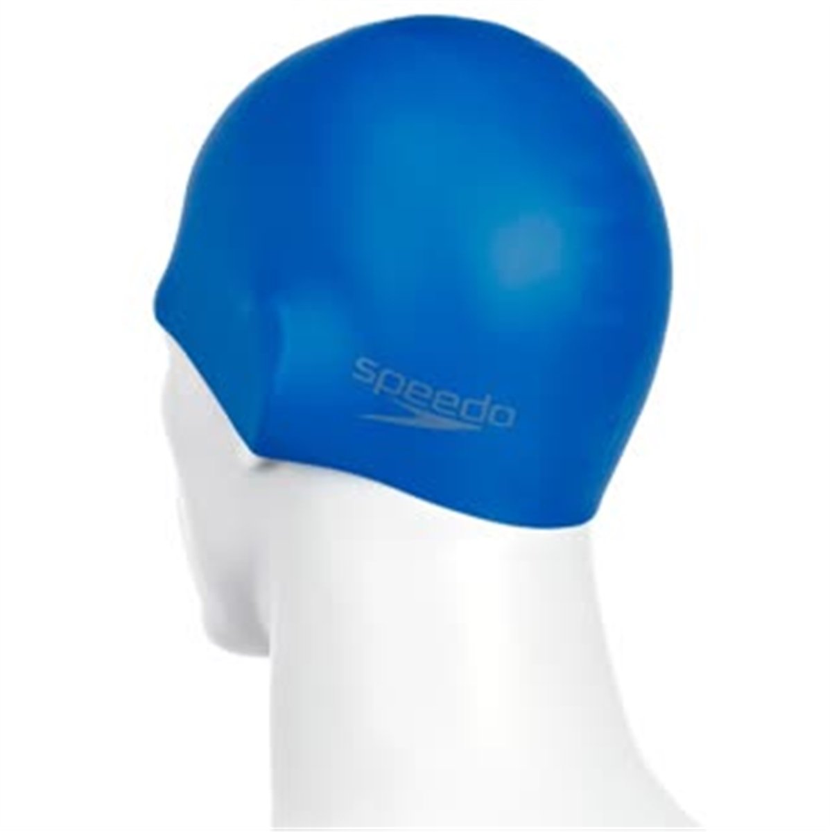 Speedo Moulded Swimcap Silicon Cap Bone