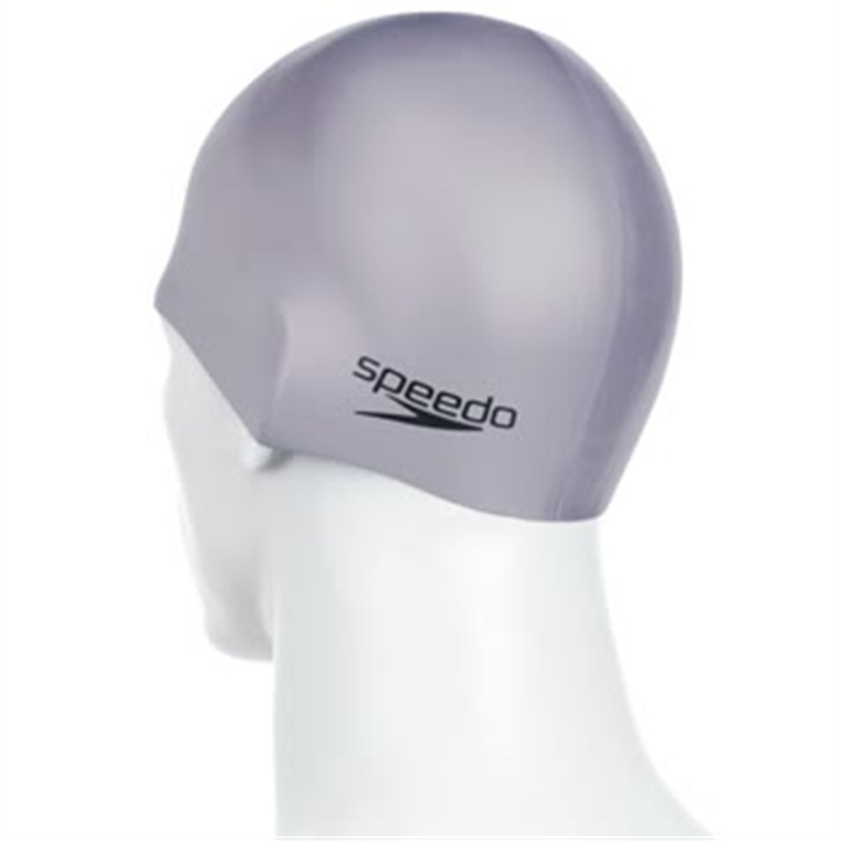 Speedo Moulded Swimcap Silicon Cap Bone