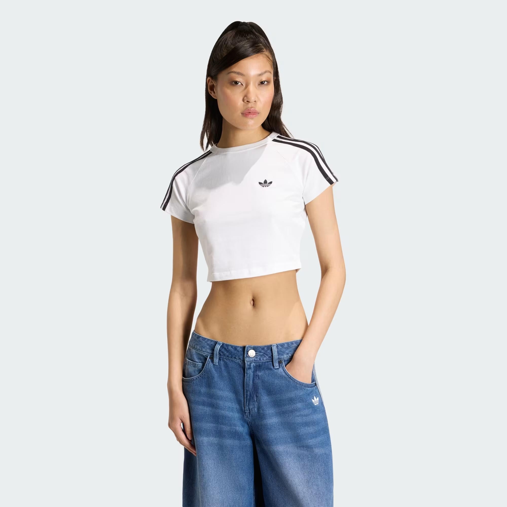 SST BABY TEE - ADIDAS SIYAH