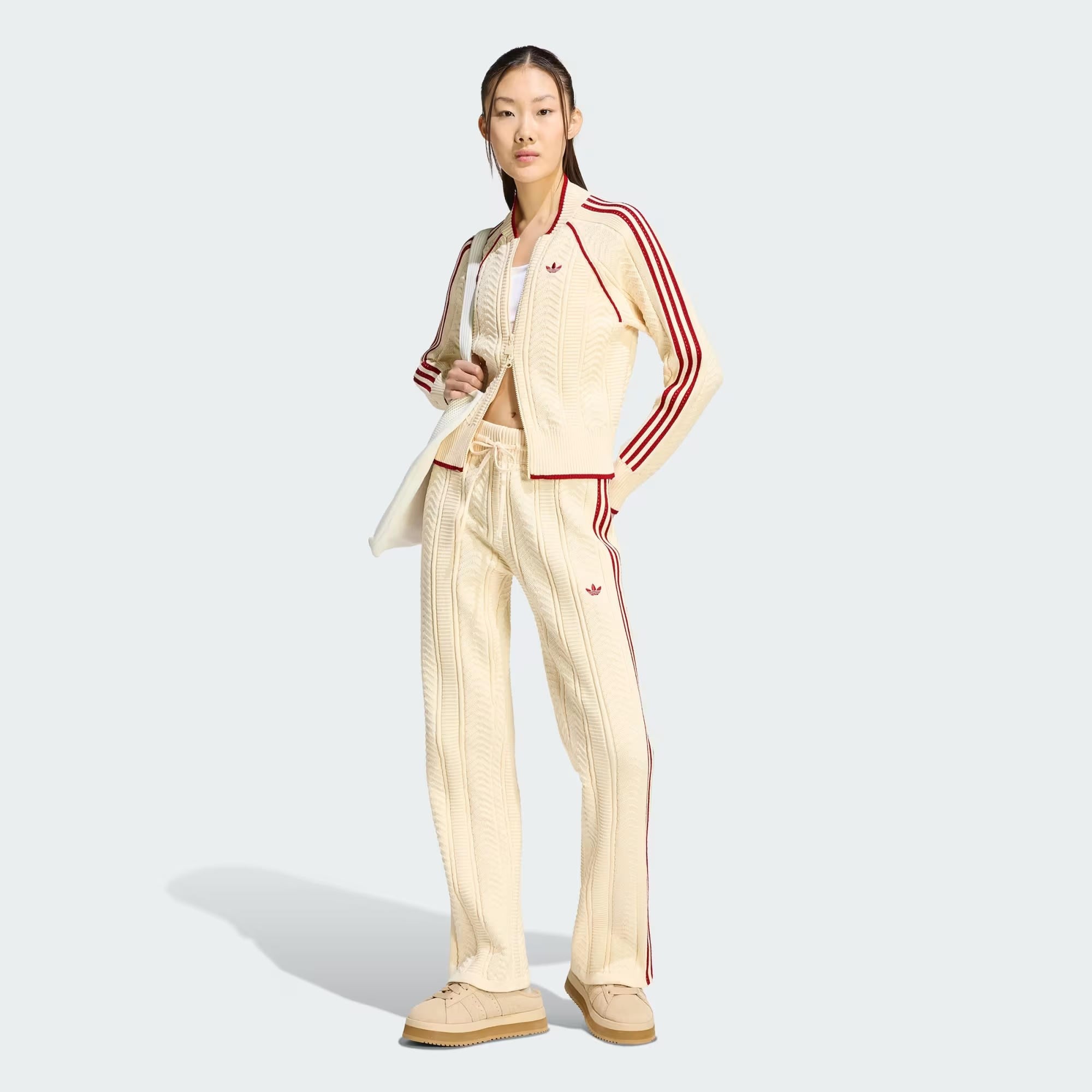 SST WIDE LEG TP - ADIDAS SIYAH