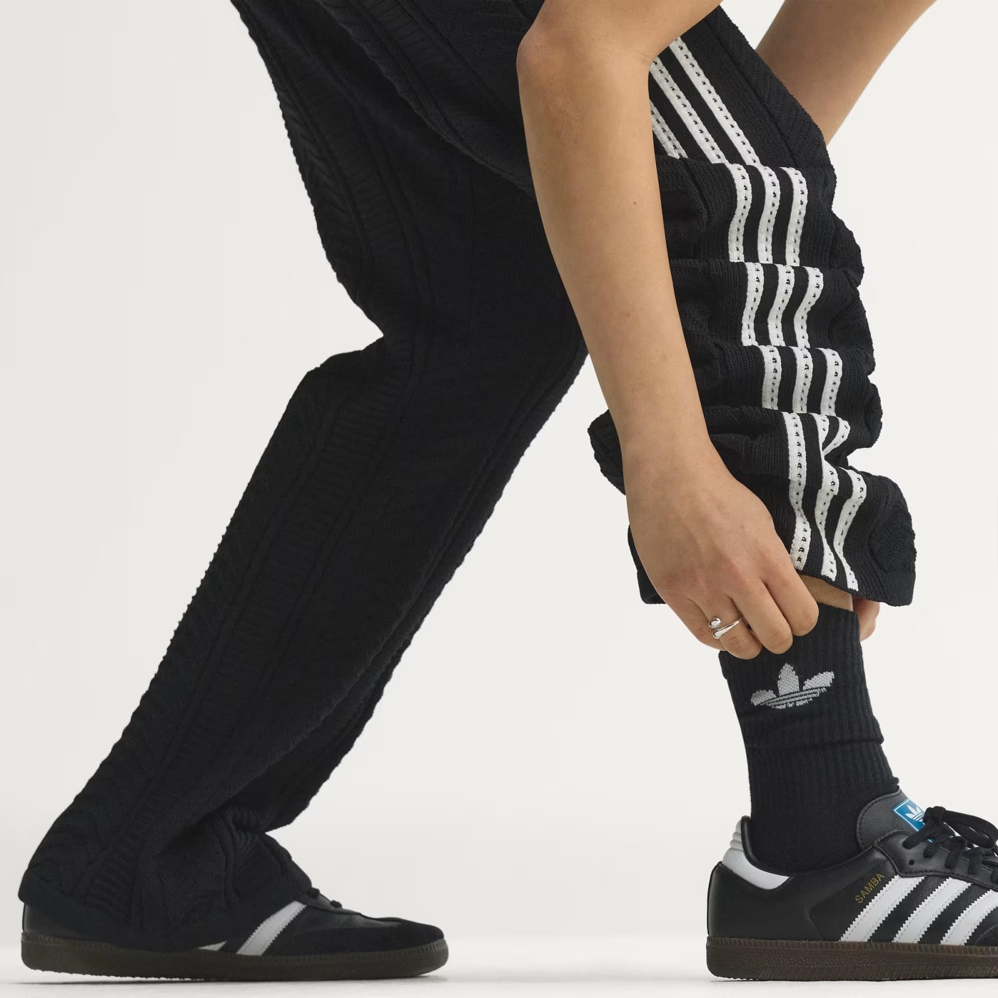 SST WIDE LEG TP - ADIDAS SIYAH
