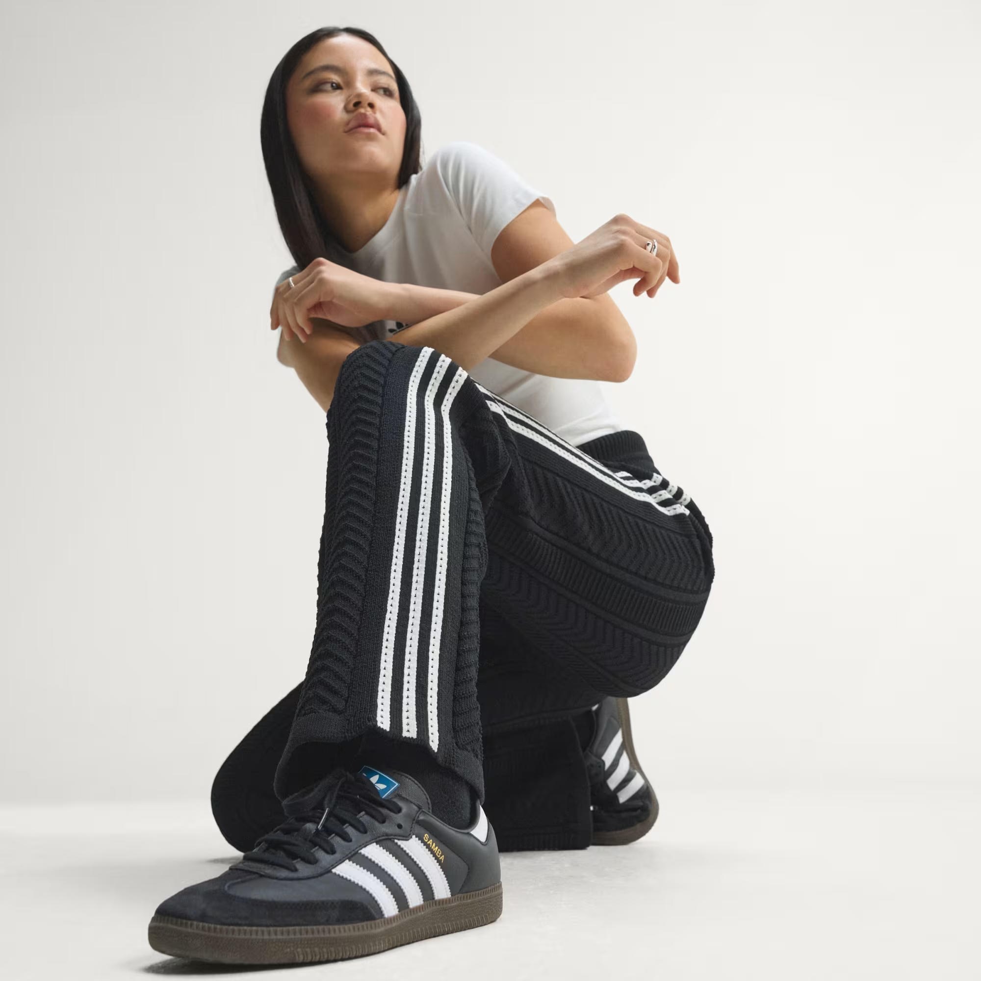 SST WIDE LEG TP - ADIDAS SIYAH