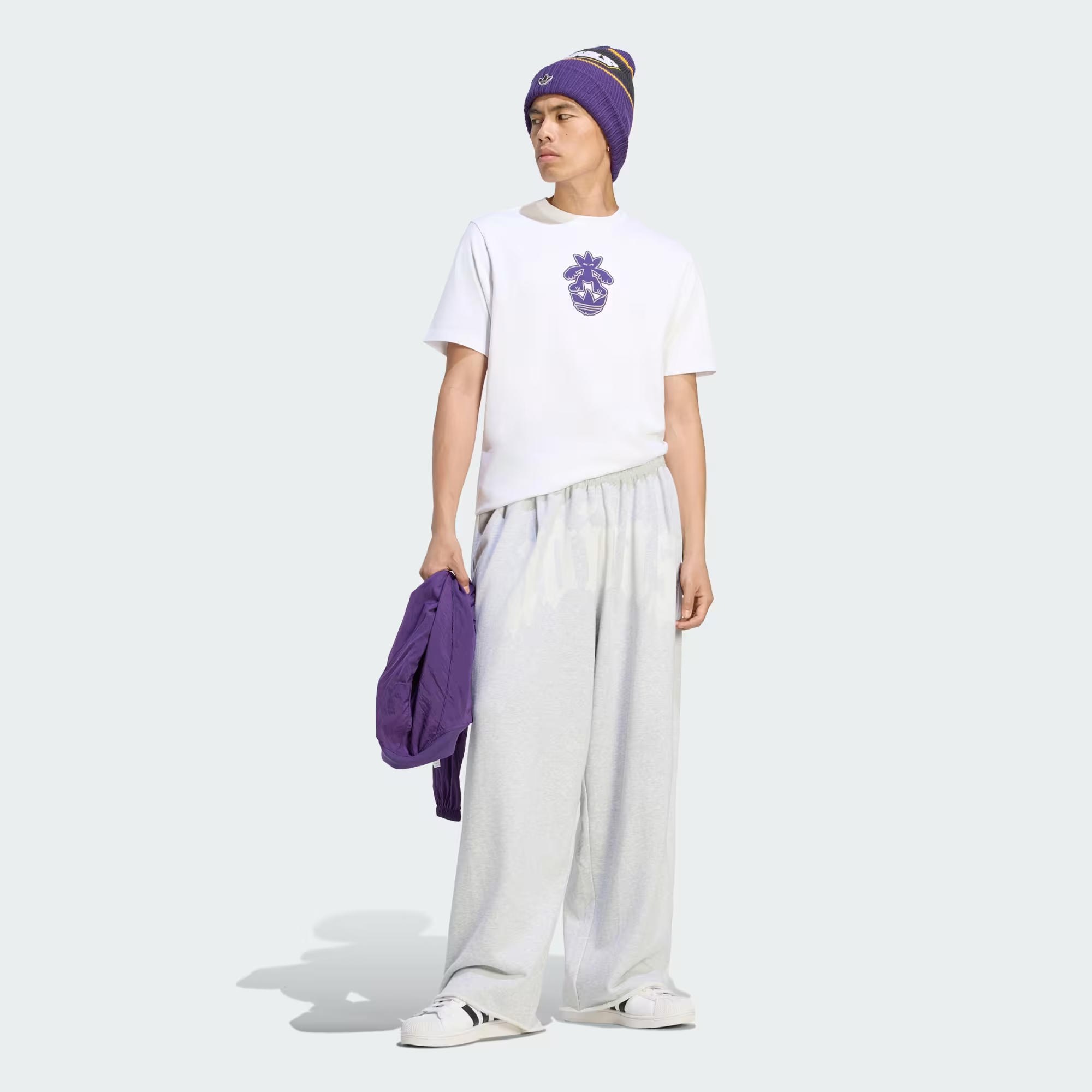 ST BACK GFX TEE - ADIDAS SIYAH