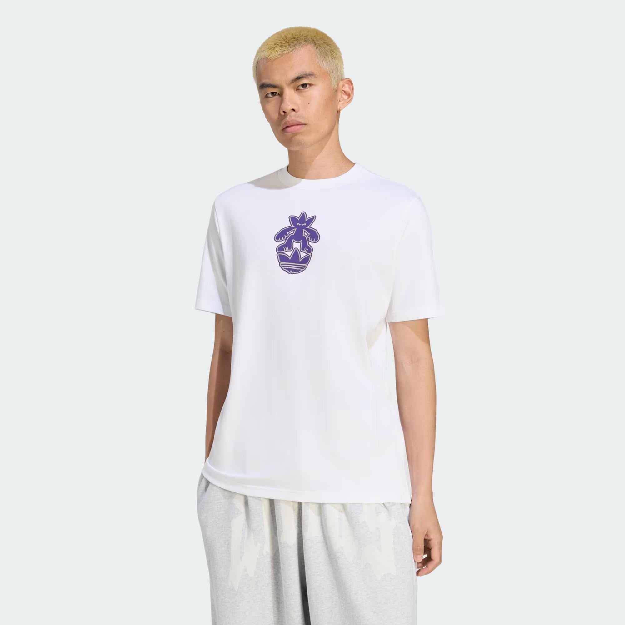 ST BACK GFX TEE - ADIDAS SIYAH