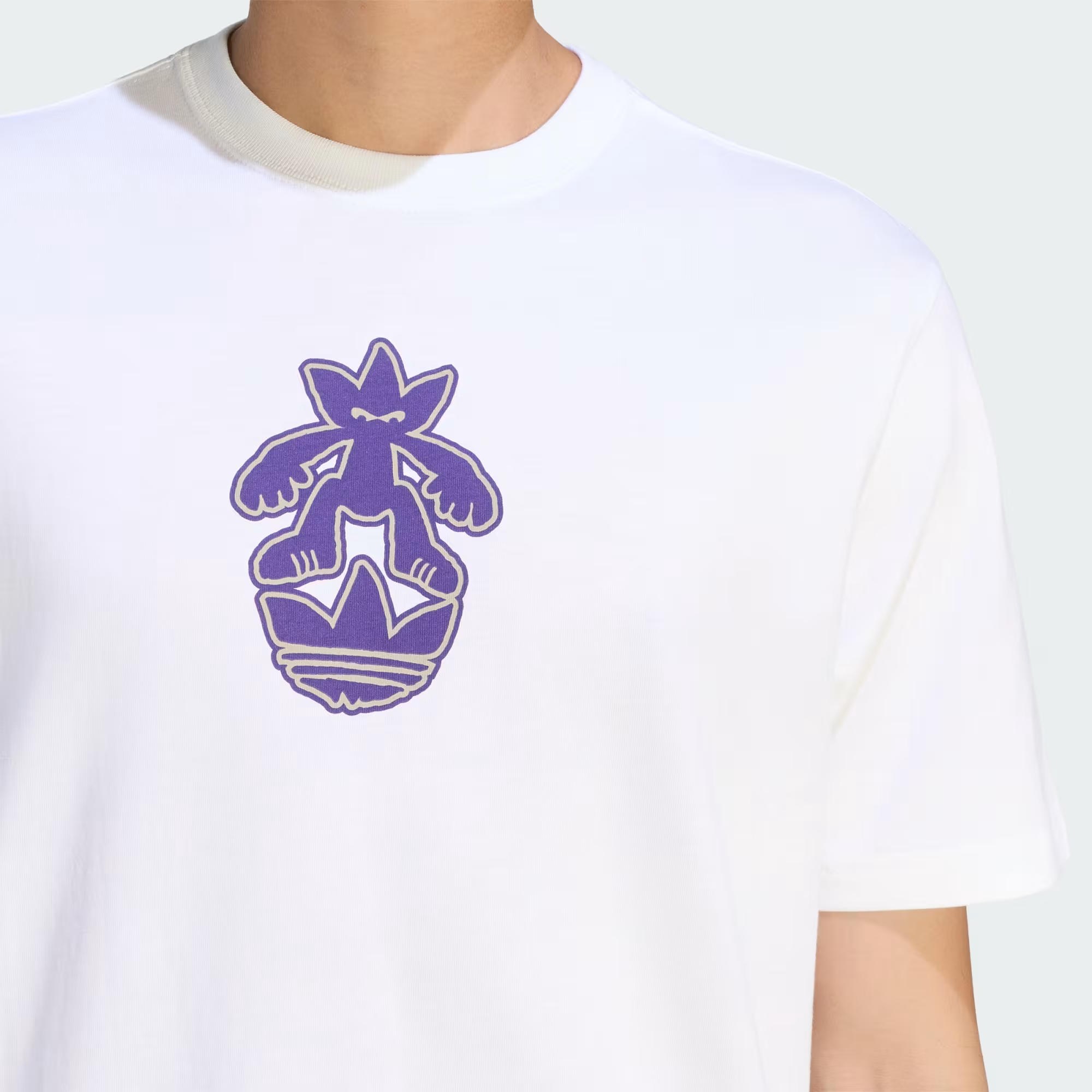 ST BACK GFX TEE - ADIDAS SIYAH
