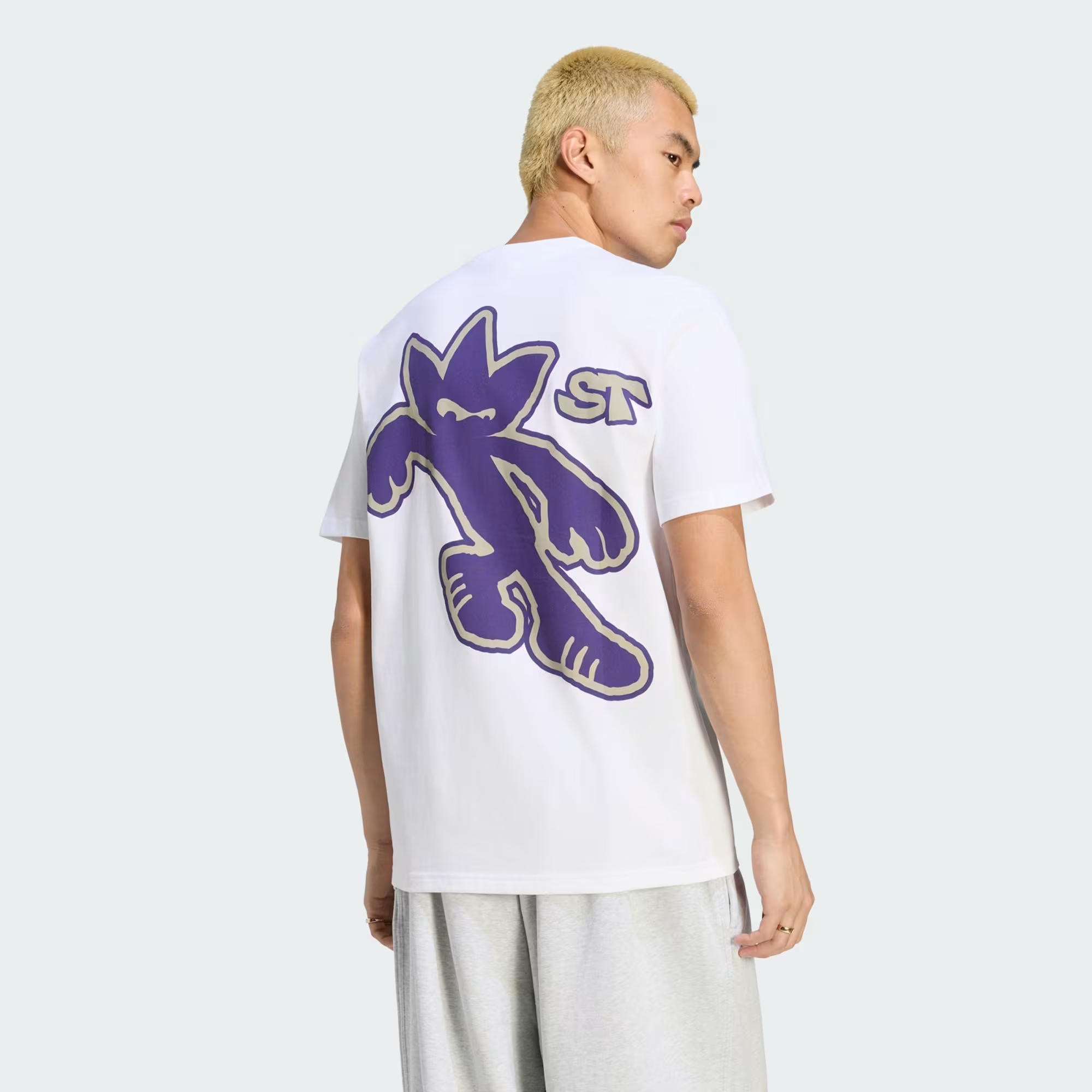 ST BACK GFX TEE - ADIDAS SIYAH