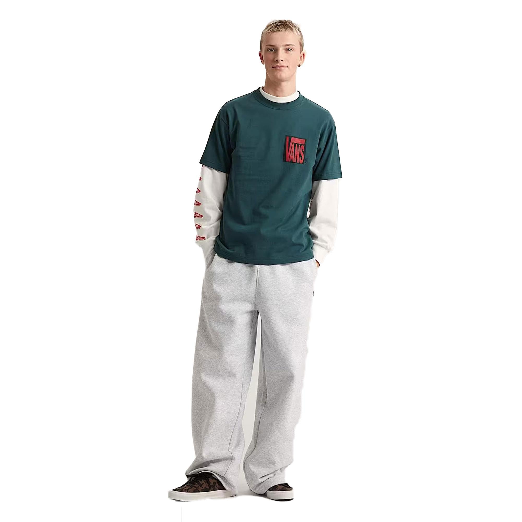 Stretch Stack Crackle SS Tee - SIYAH