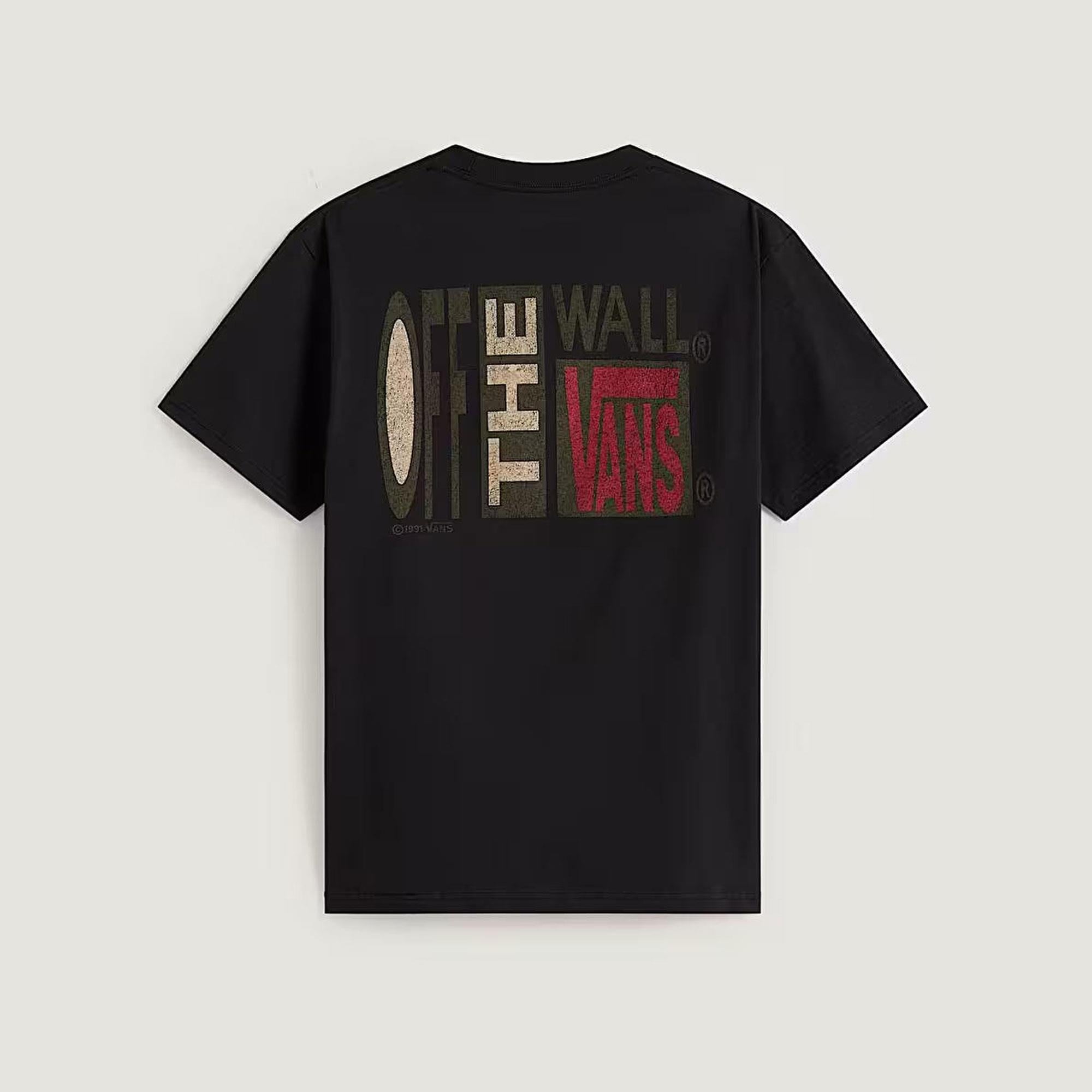 Stretch Stack Crackle SS Tee - SIYAH