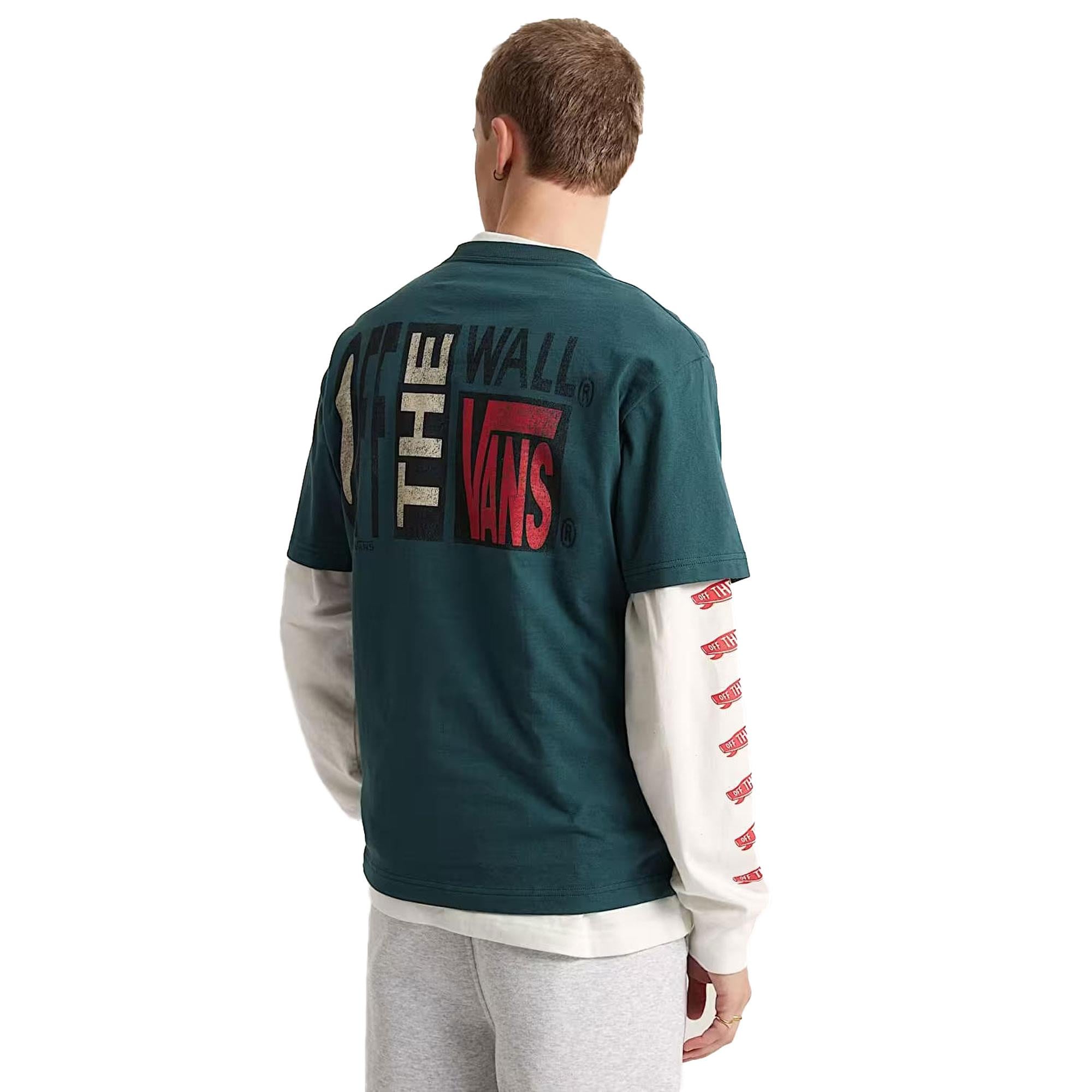 Stretch Stack Crackle SS Tee - SIYAH