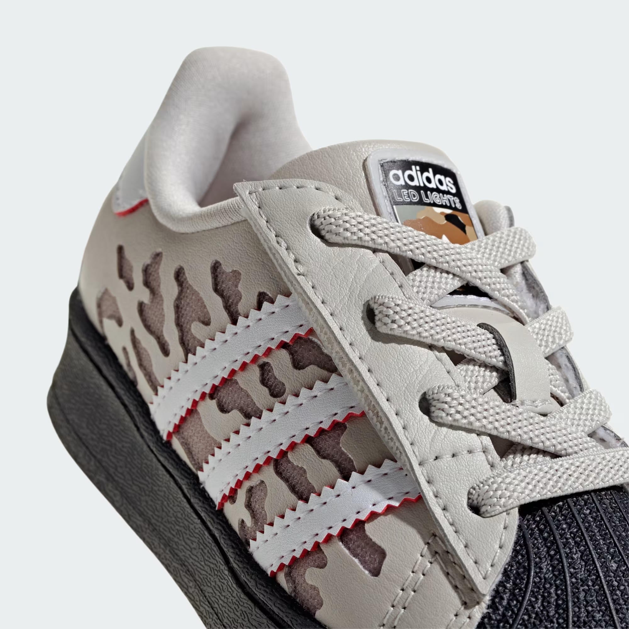 SUPERSTAR LED LIGHTS CF EL C - ADIDAS SIYAH
