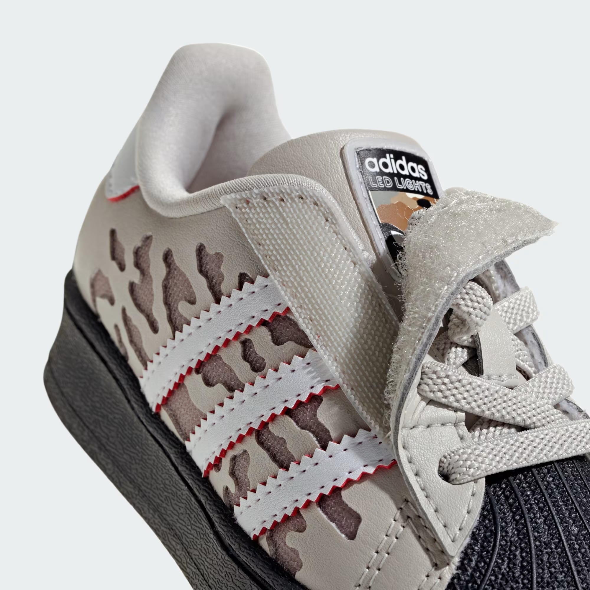 SUPERSTAR LED LIGHTS CF EL C - ADIDAS SIYAH