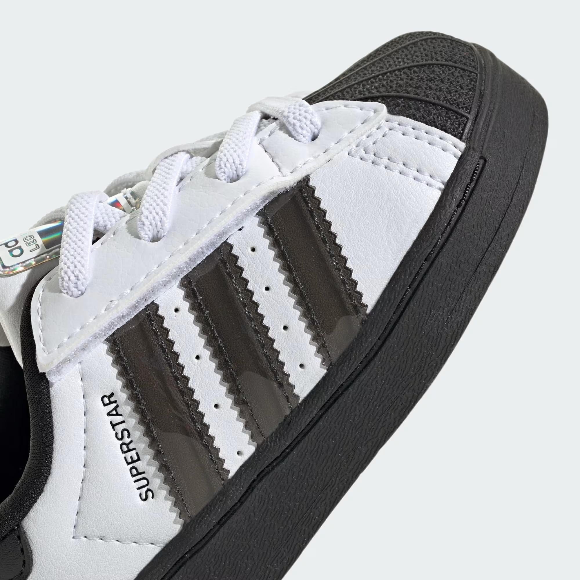 SUPERSTAR LED LIGHTS CF EL I - ADIDAS SIYAH