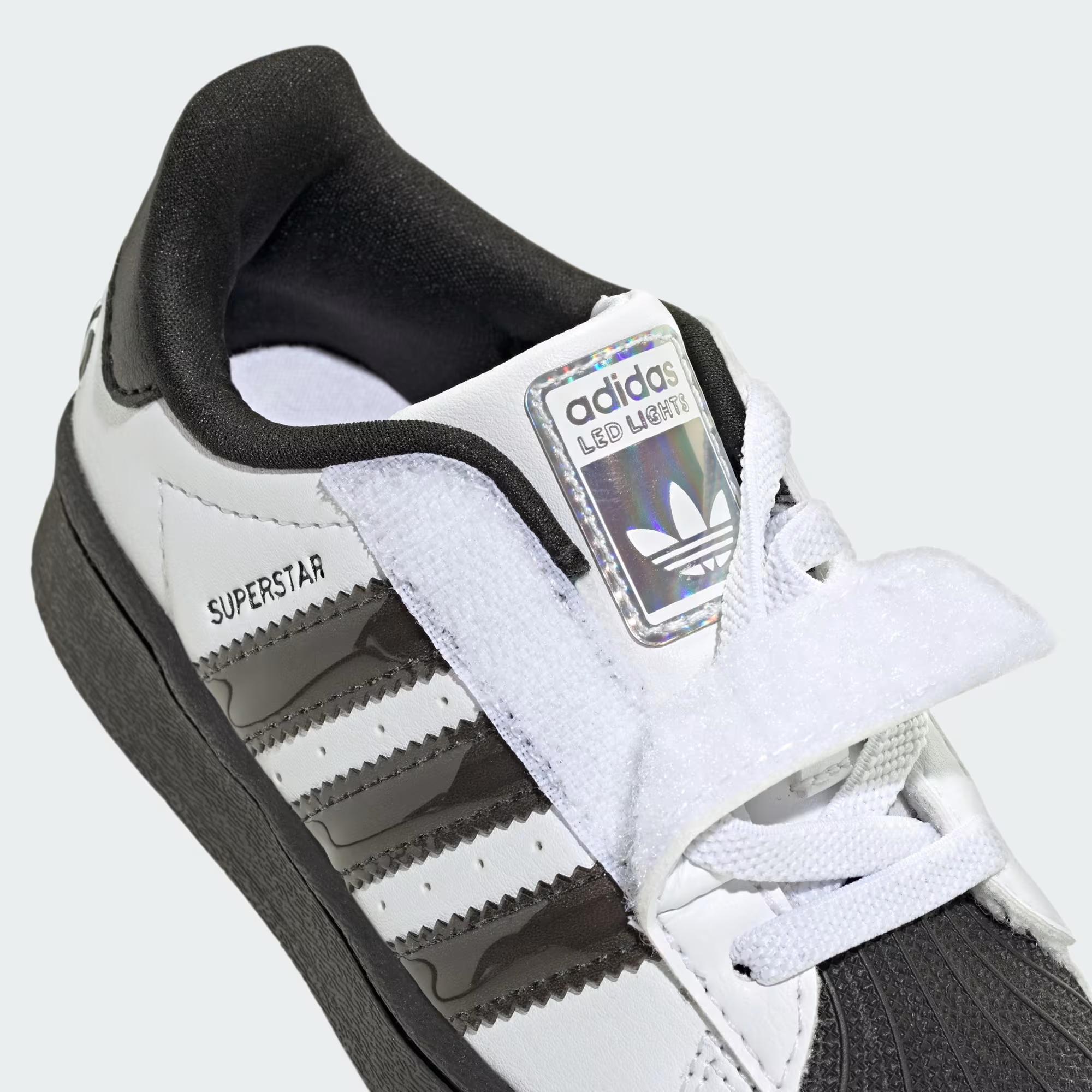SUPERSTAR LED LIGHTS CF EL I - ADIDAS SIYAH
