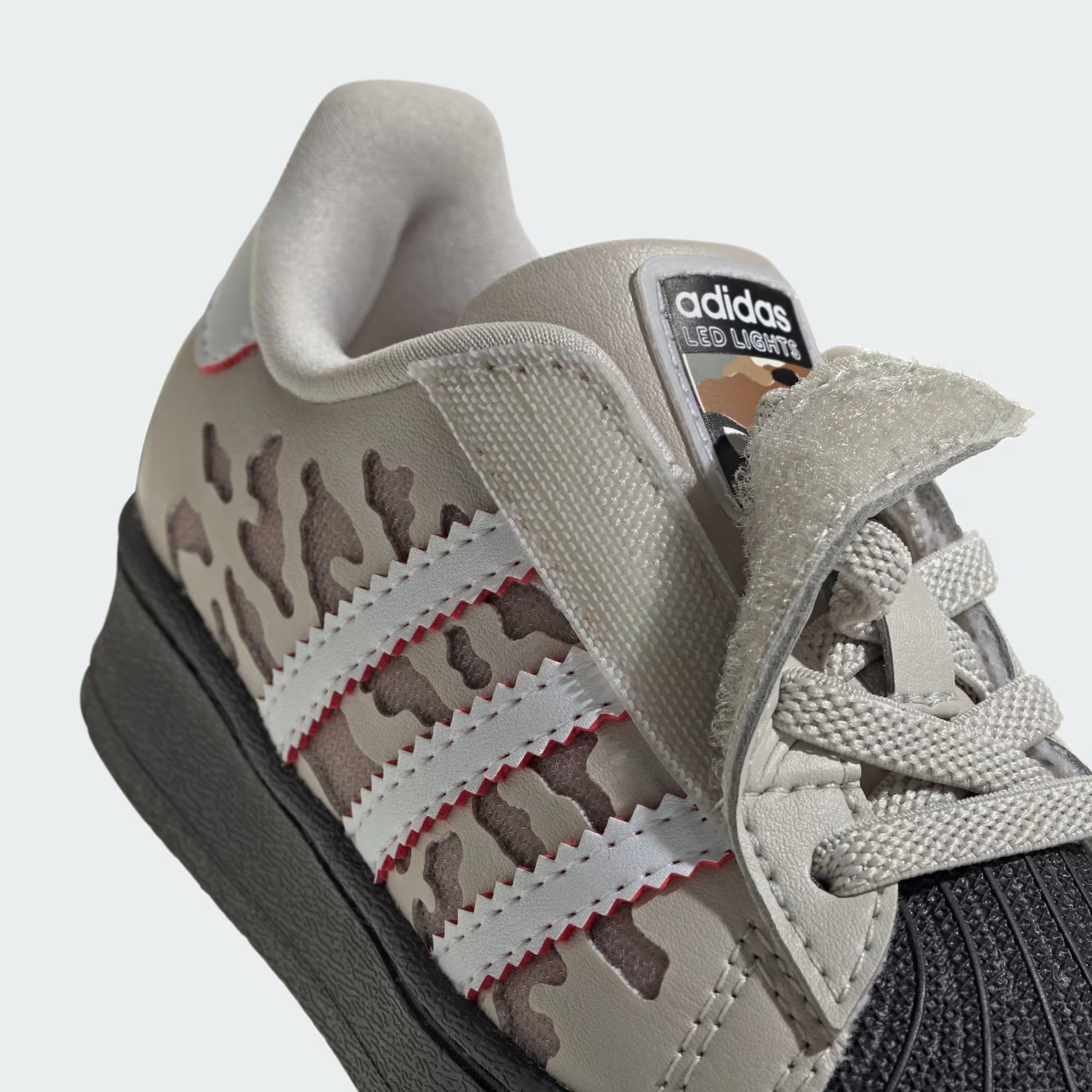 SUPERSTAR LED LIGHTS CF EL I - ADIDAS SIYAH