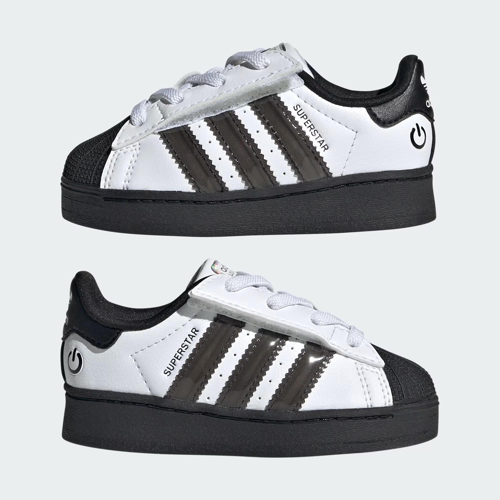 SUPERSTAR LED LIGHTS CF EL I - ADIDAS SIYAH
