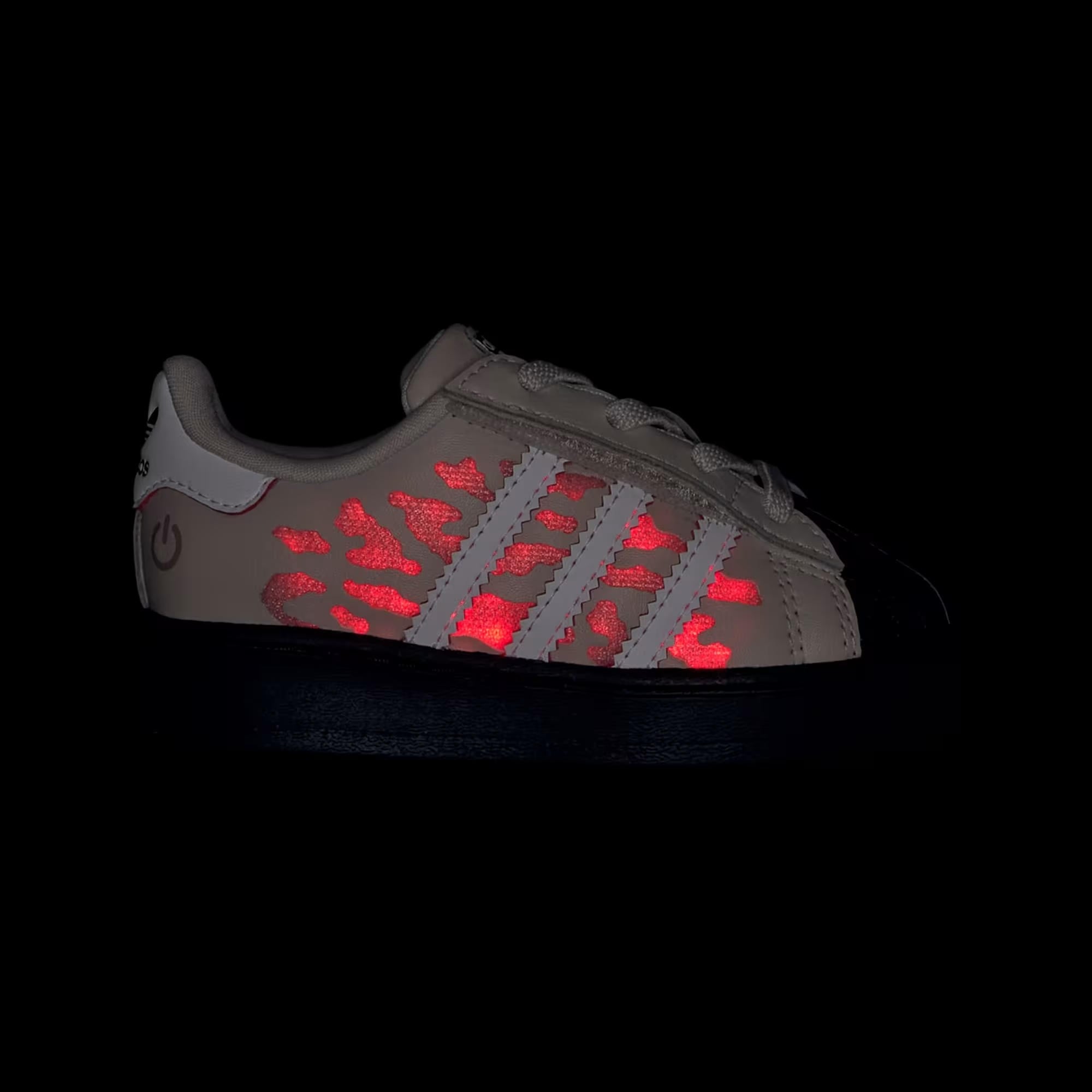 SUPERSTAR LED LIGHTS CF EL I - ADIDAS SIYAH