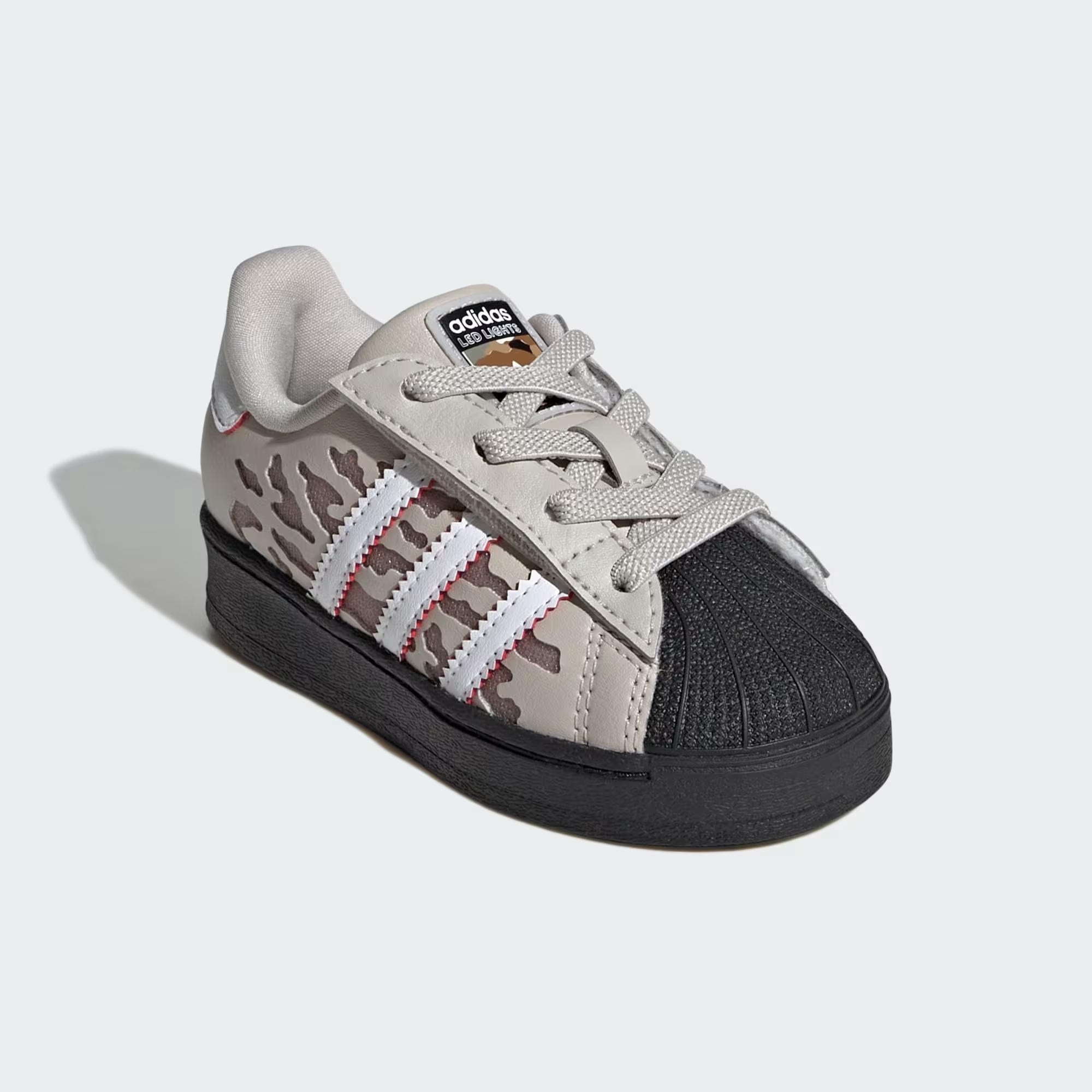 SUPERSTAR LED LIGHTS CF EL I - ADIDAS SIYAH