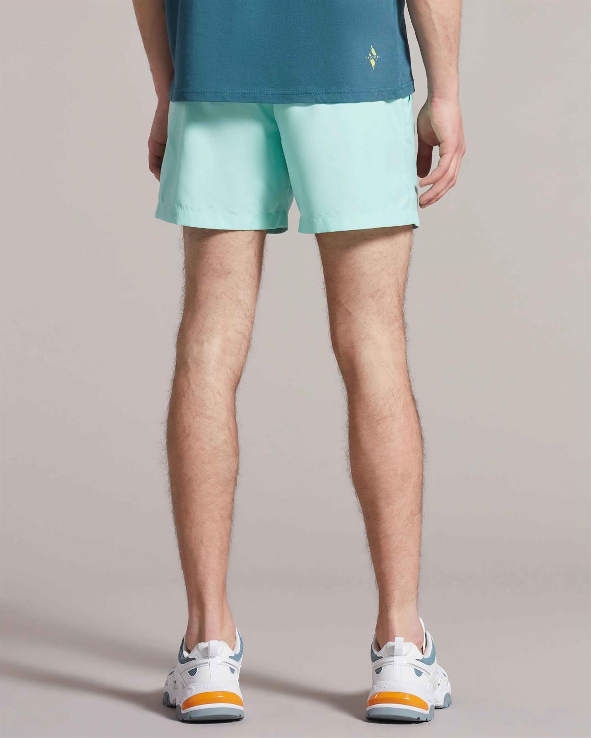 Swimwear M 5 inch Swimshort - BEYAZ/TURUNCU