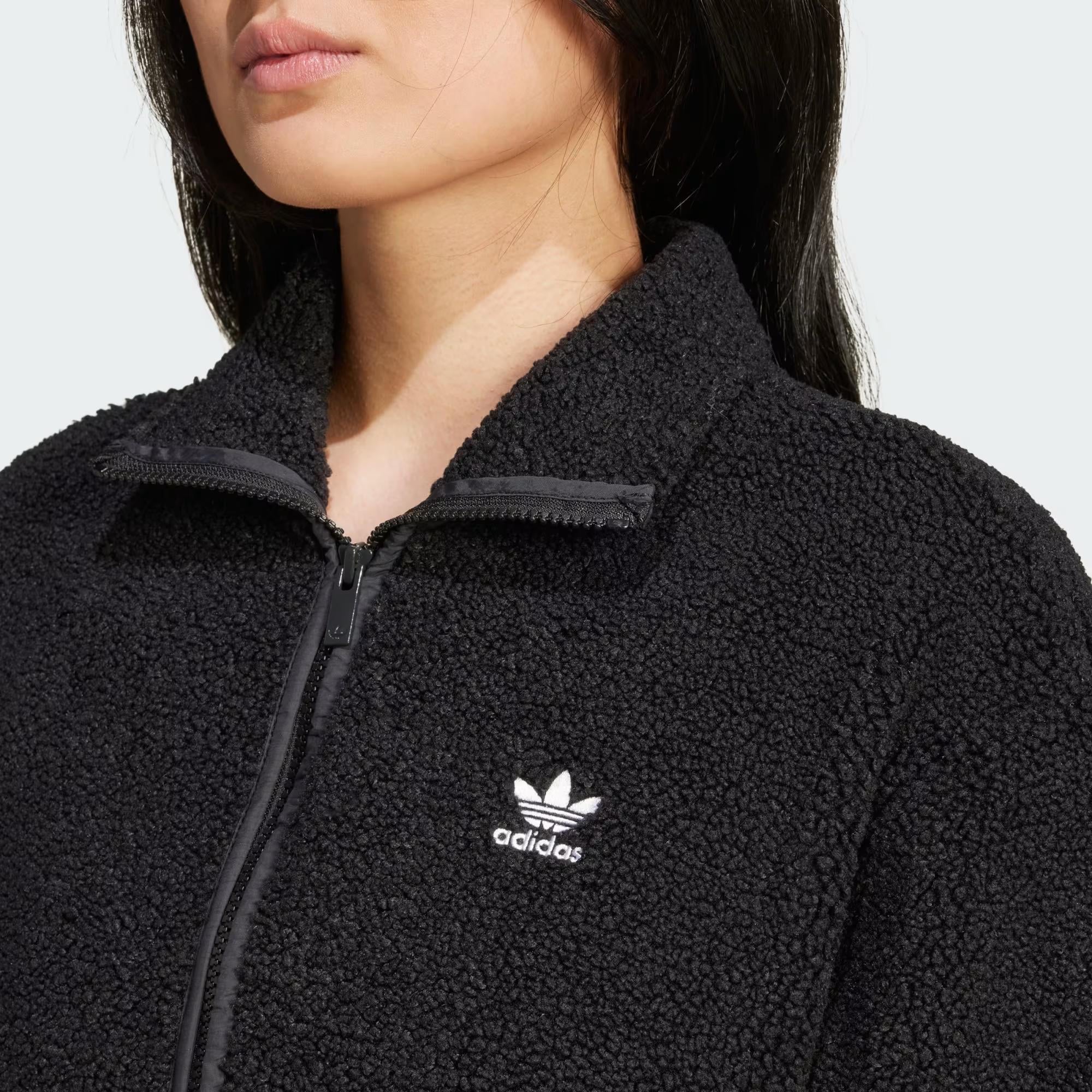 TEDDY FL JACKET - ADIDAS SIYAH