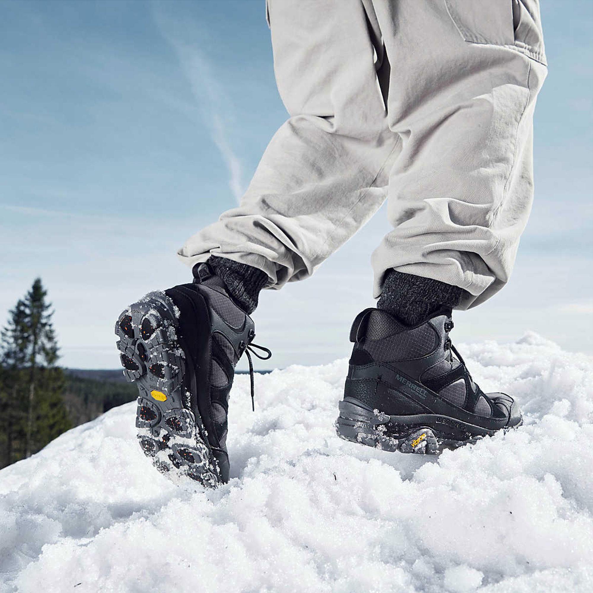 THERMO SNOW GRIP MID WP - SIYAH