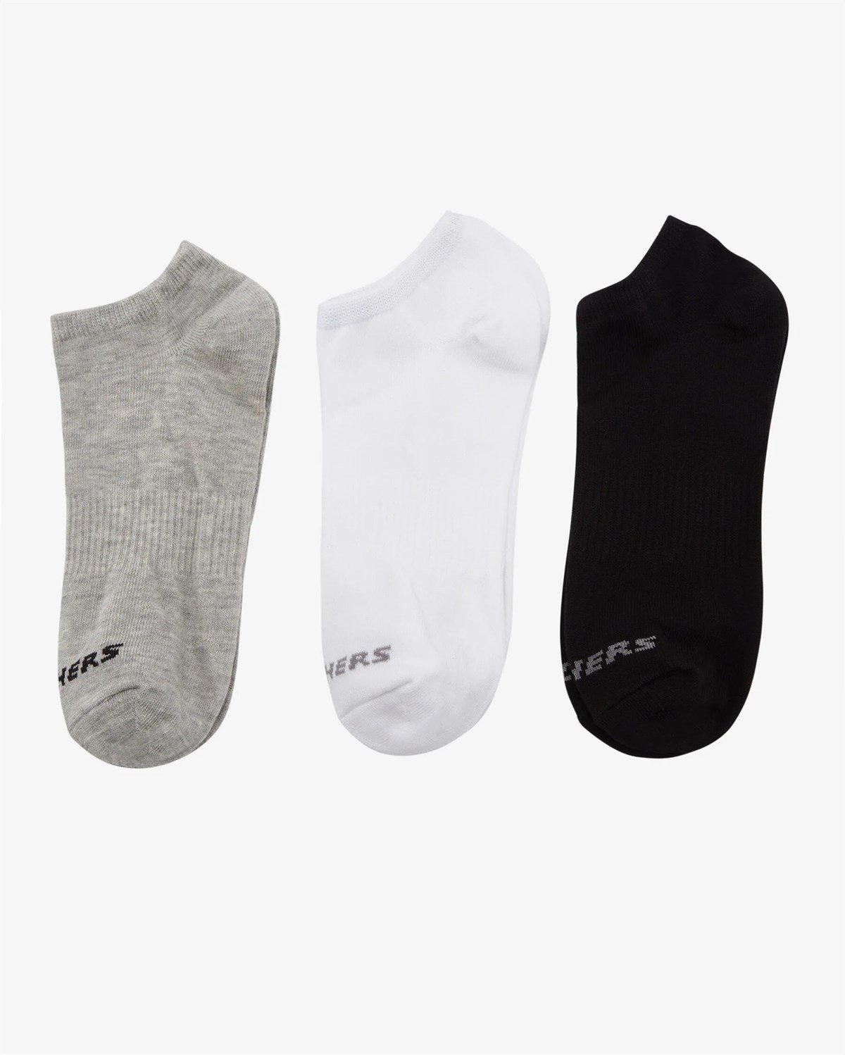 U 3 Pack No Show Socks - VİZON/KAHVE