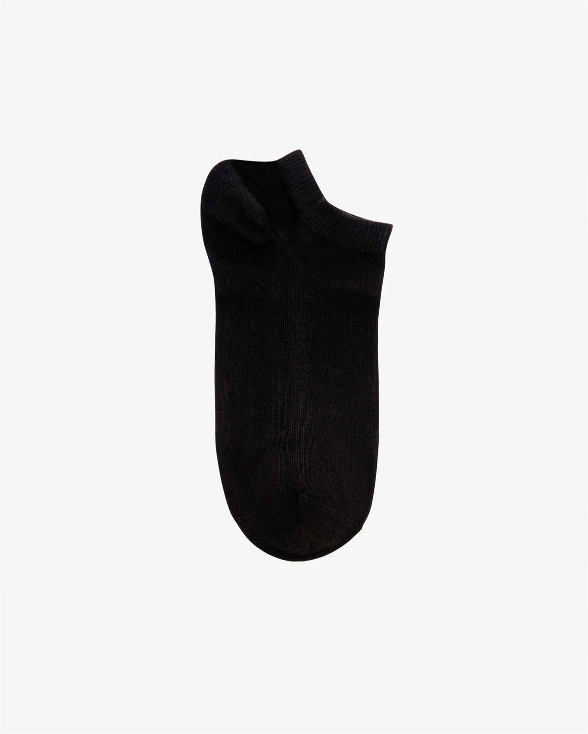 U Low Cut  Single Sock - SİYAH