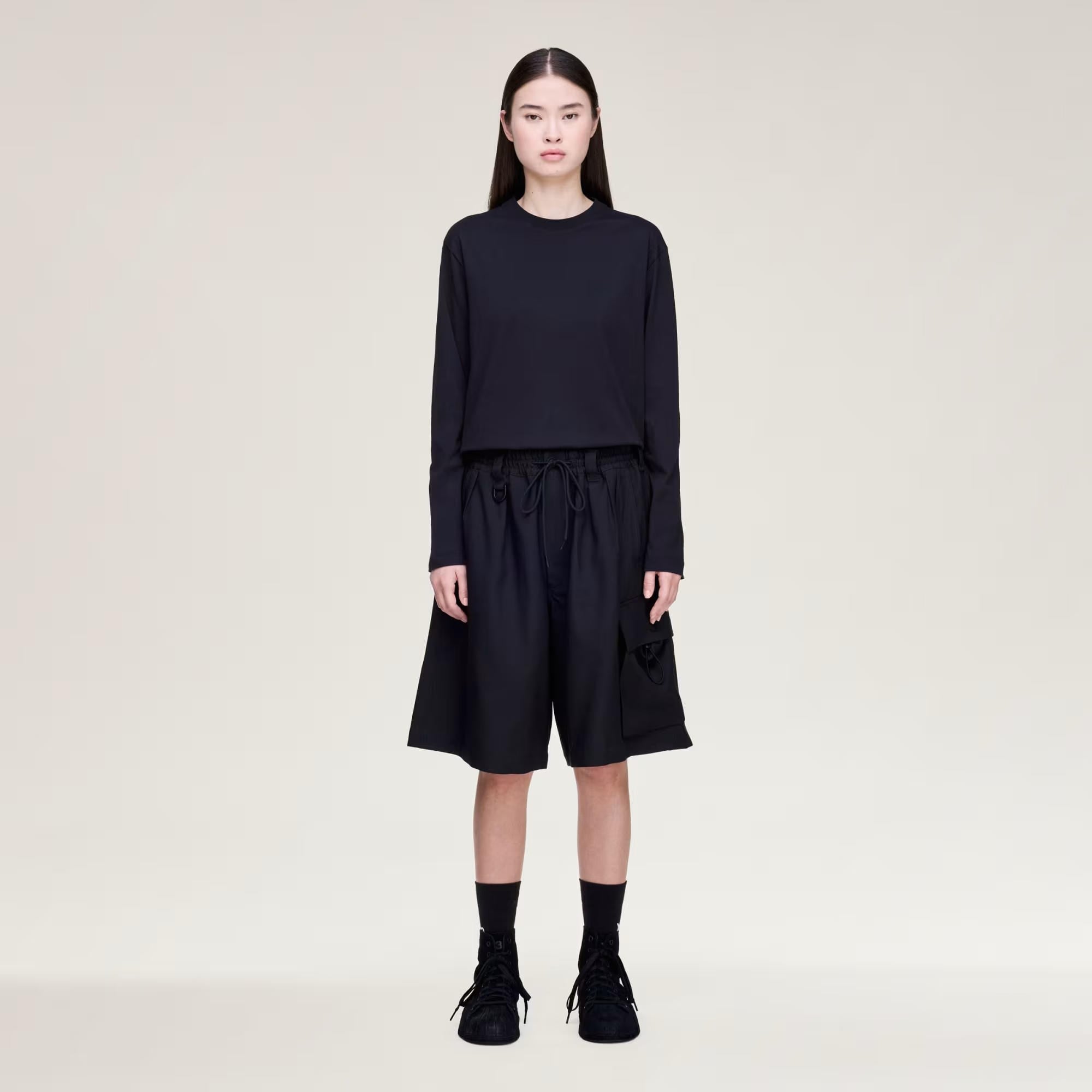 U LS TEE - ADIDAS SIYAH