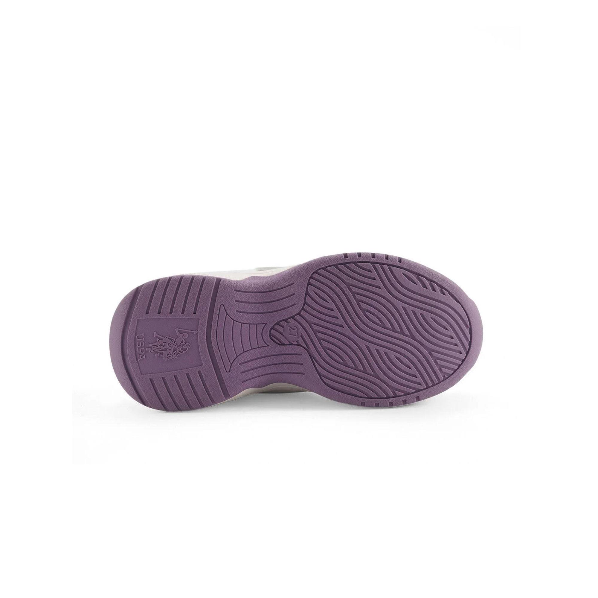 U.S.POLO LERY ÇOCUK AYAKKABI - BEYAZ/MOR