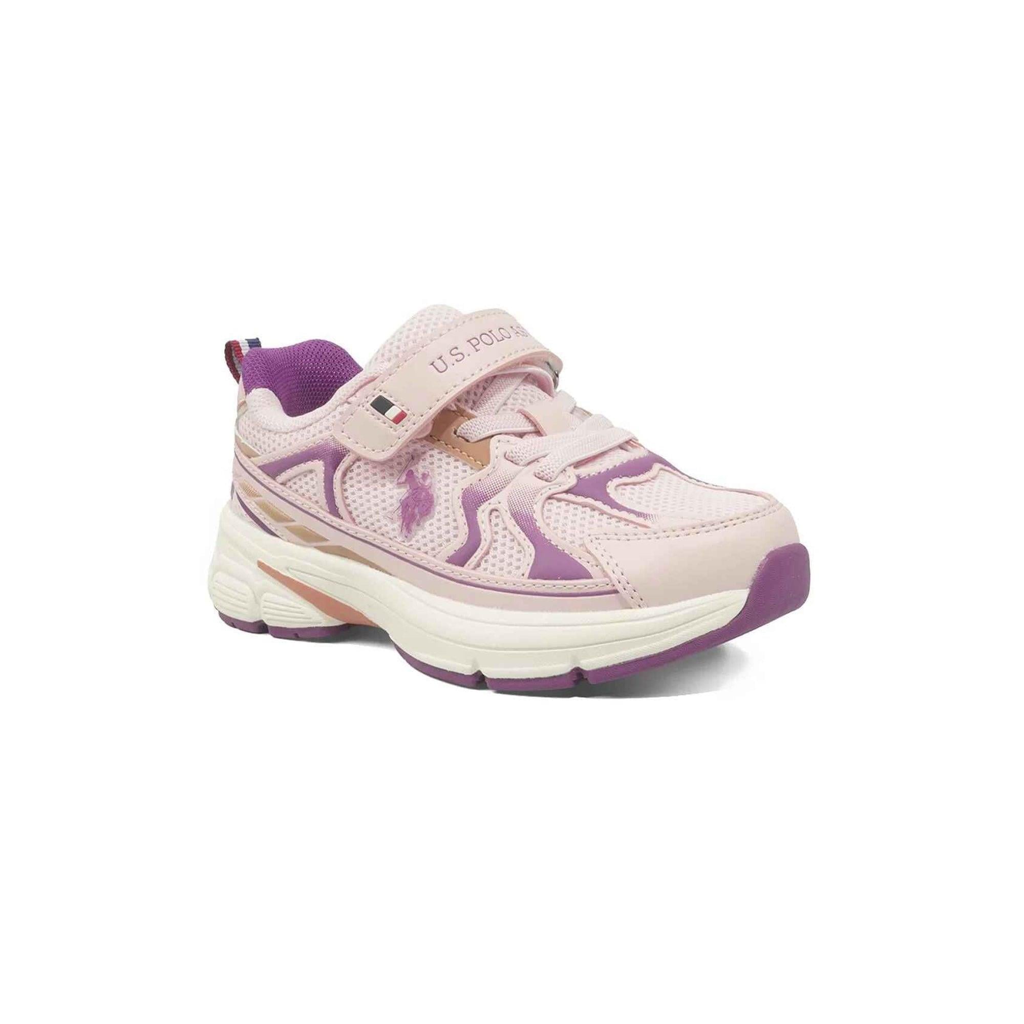 U.S.POLO SETTE ÇOCUK AYAKKABI - PEMBE/LİLA