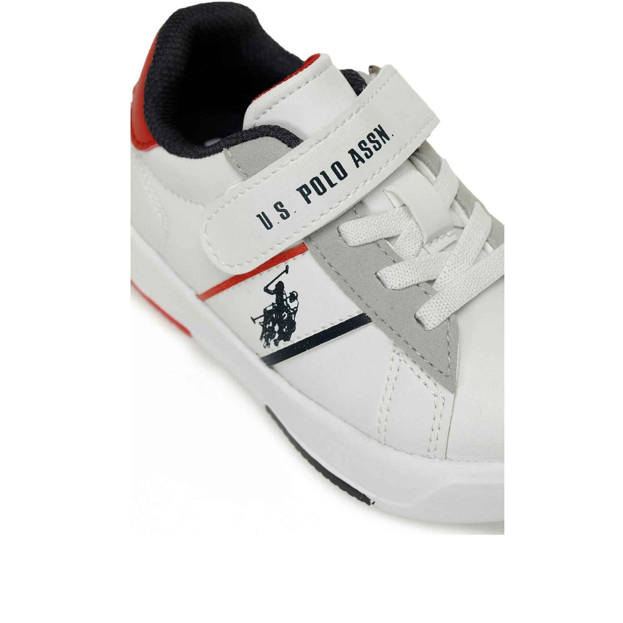 U.S.POLO CAMERON ÇOCUK AYAKKABI - BEYAZ