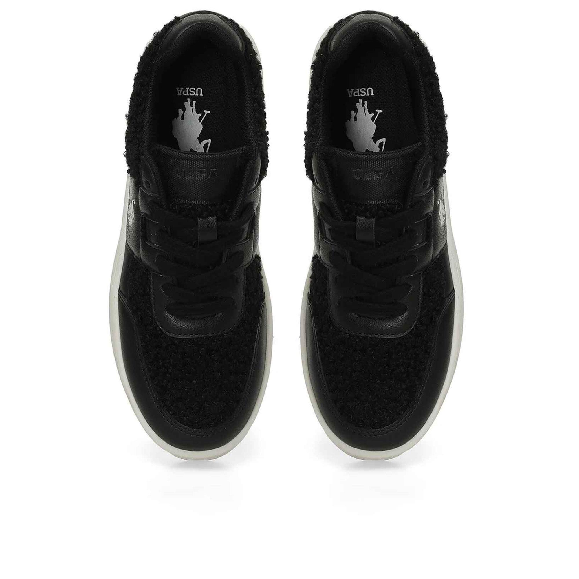 U.S. POLO ASSN. VIOLET 4PR KADIN AYAKKABI - SİYAH