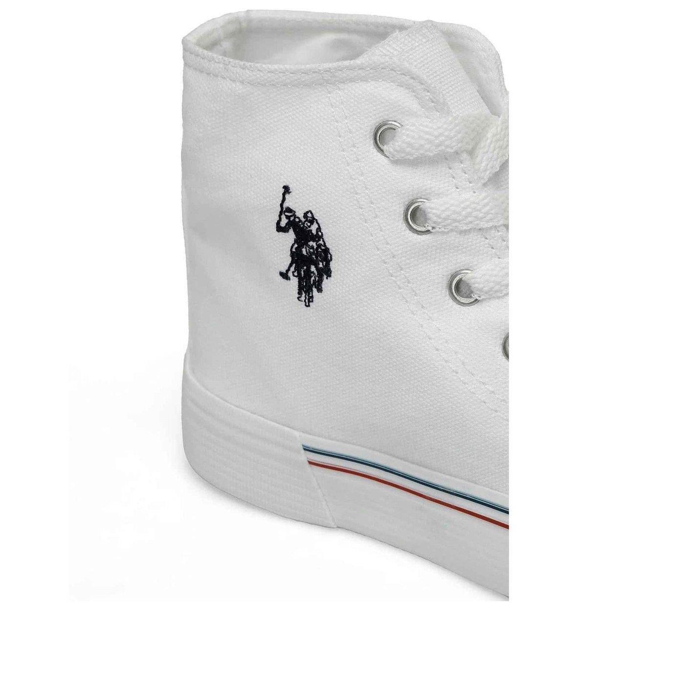 U.S. POLO ASSN. 4M PENELOPE HIGH 4FX KADIN AYAKKABI - BEYAZ