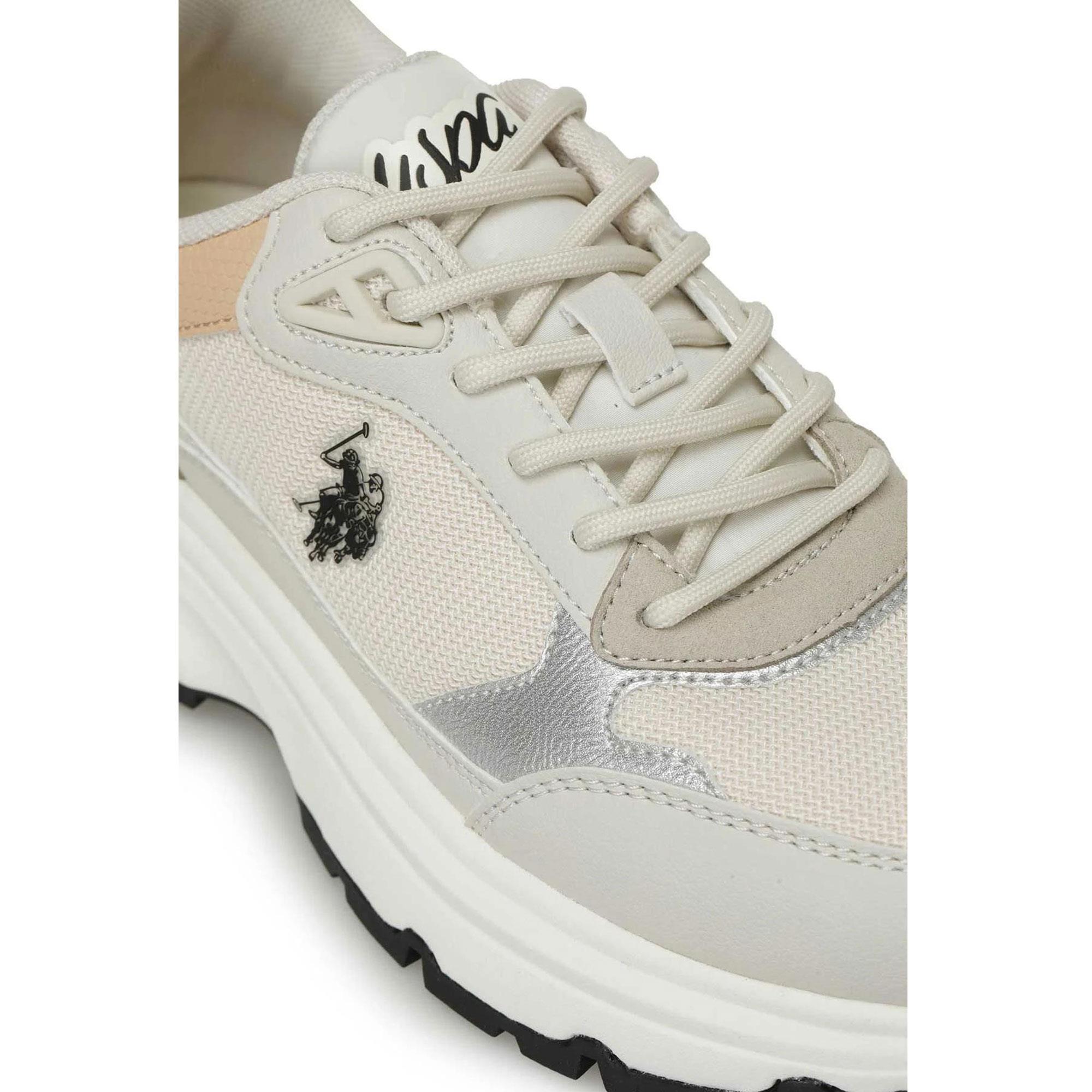 U.S. POLO ASSN. VIAVAI 4PR KADIN AYAKKABI - BEJ