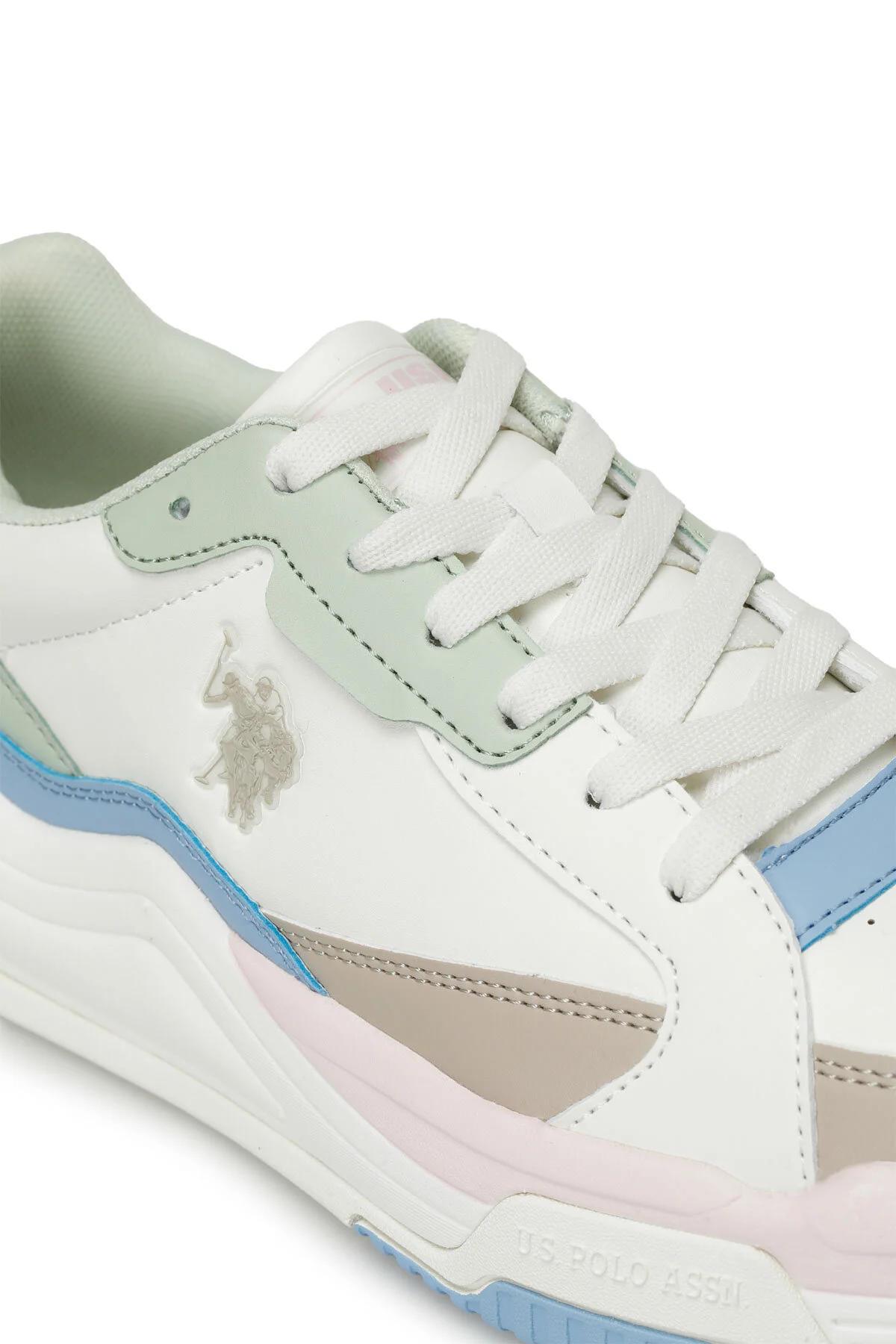 U.S. POLO ASSN. 4M JUDY WMN 4FX KADIN AYAKKABI - BEJ/PEMBE