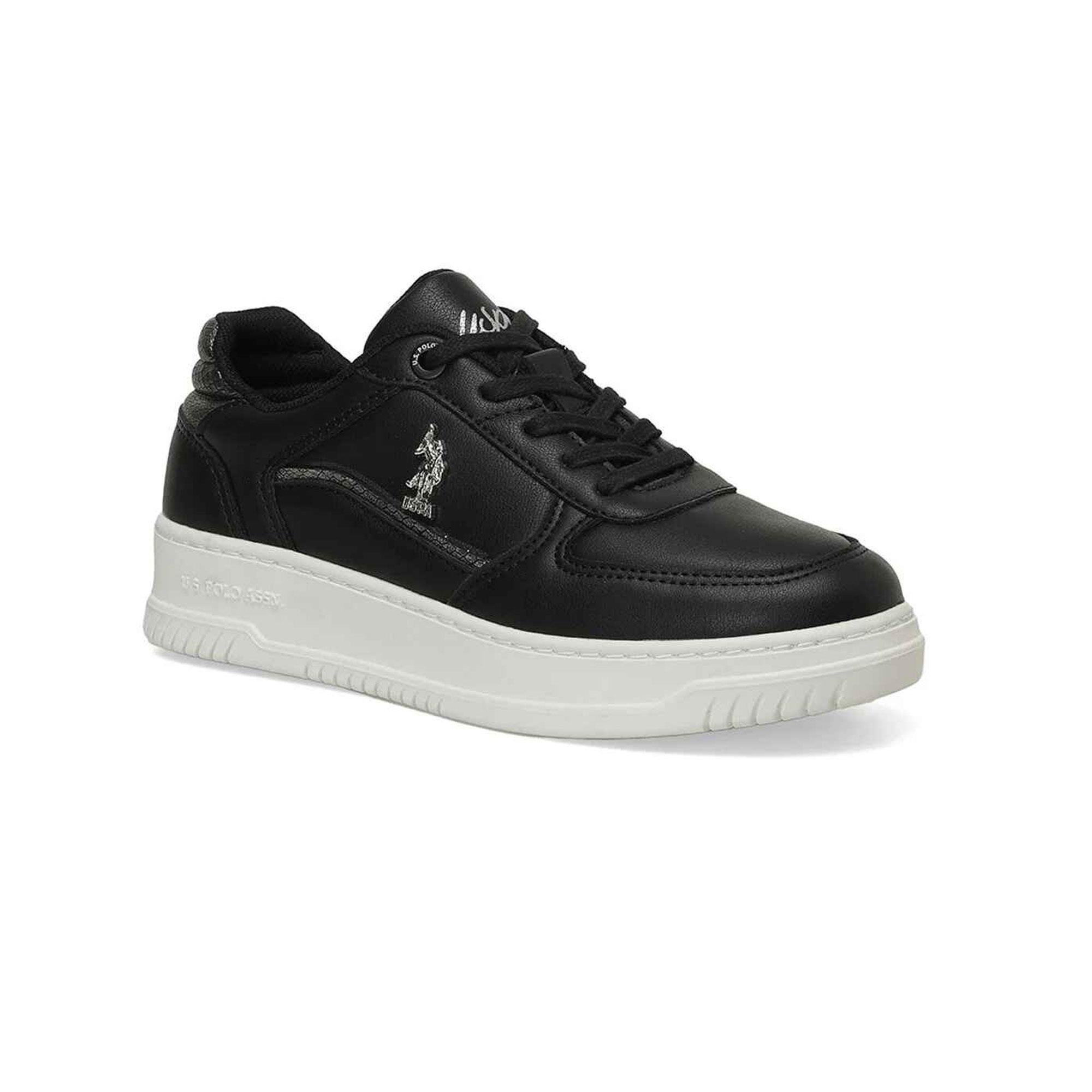 U.S. POLO ASSN. GRACE 4PR KADIN AYAKKABI - SİYAH