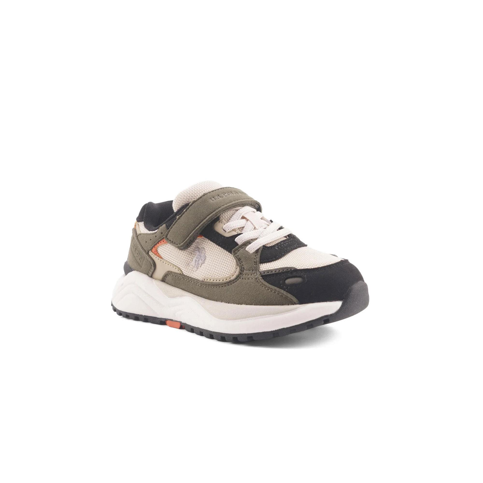 U.S. POLO ASSN. HABITA  4PR ÇOCUK AYAKKABI - HAKİ