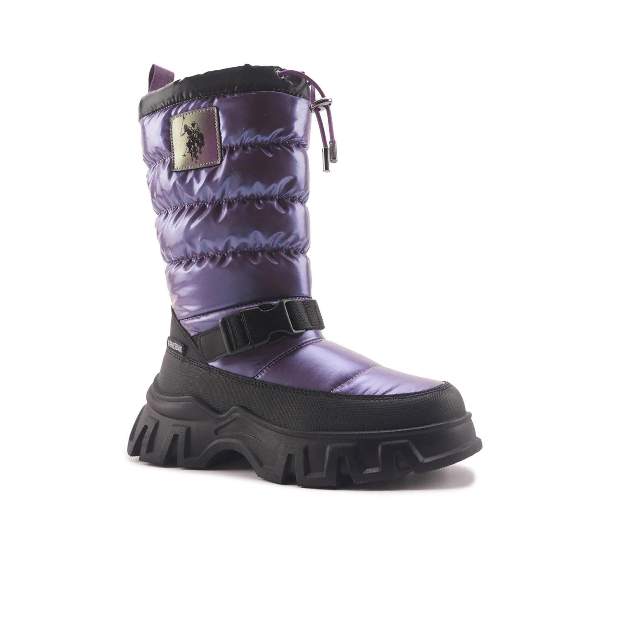 U.S. POLO ASSN. PORETTA  4PR ÇOCUK AYAKKABI - MOR