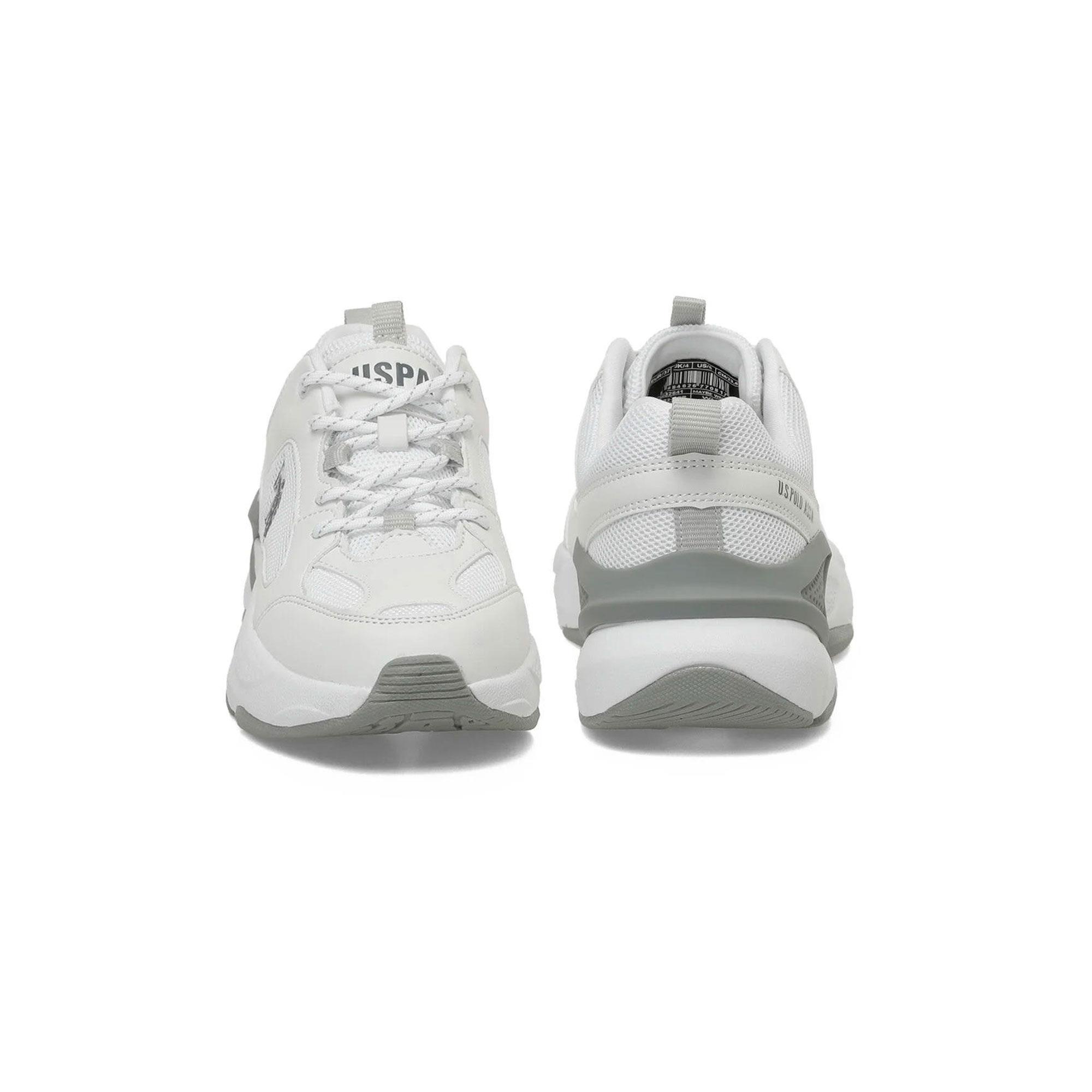 U.S. POLO ASSN. MAYBE WMN 5PR KADIN AYAKKABI - BEYAZ