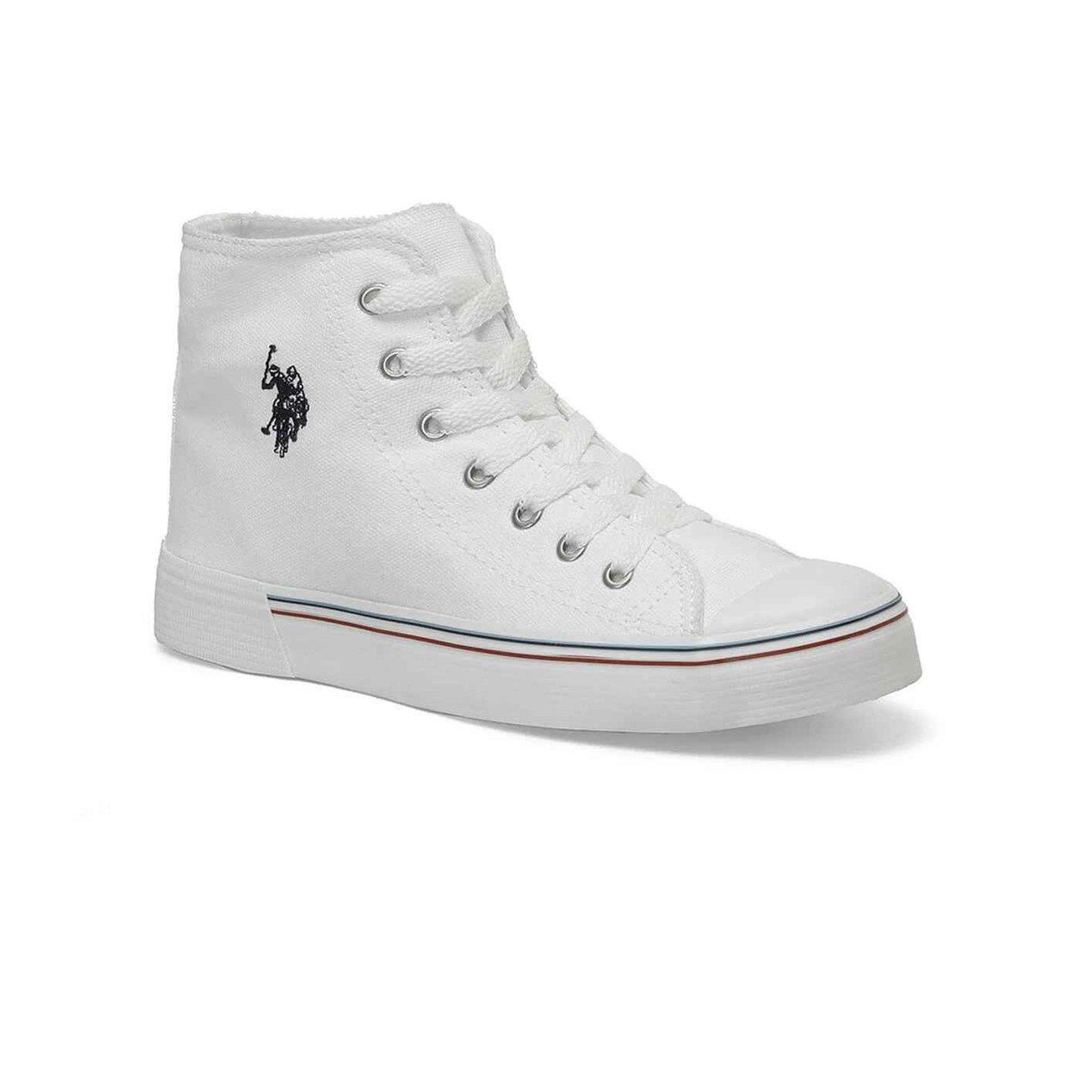 U.S. POLO ASSN. 4M PENELOPE HIGH 4FX KADIN AYAKKABI - BEYAZ