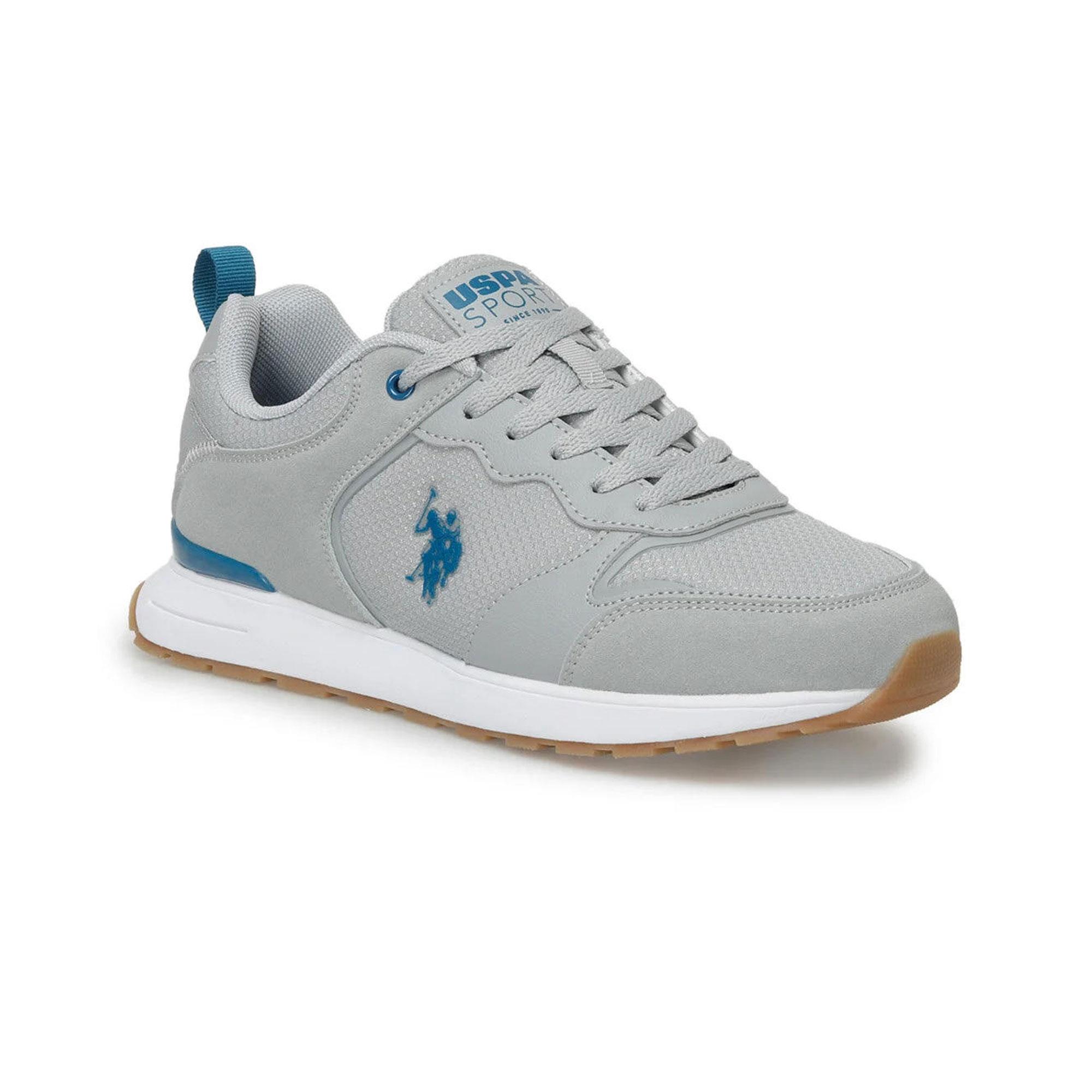 U.S. POLO ASSN. 4M TONES 4FX ERKEK AYAKKABI - GRİ