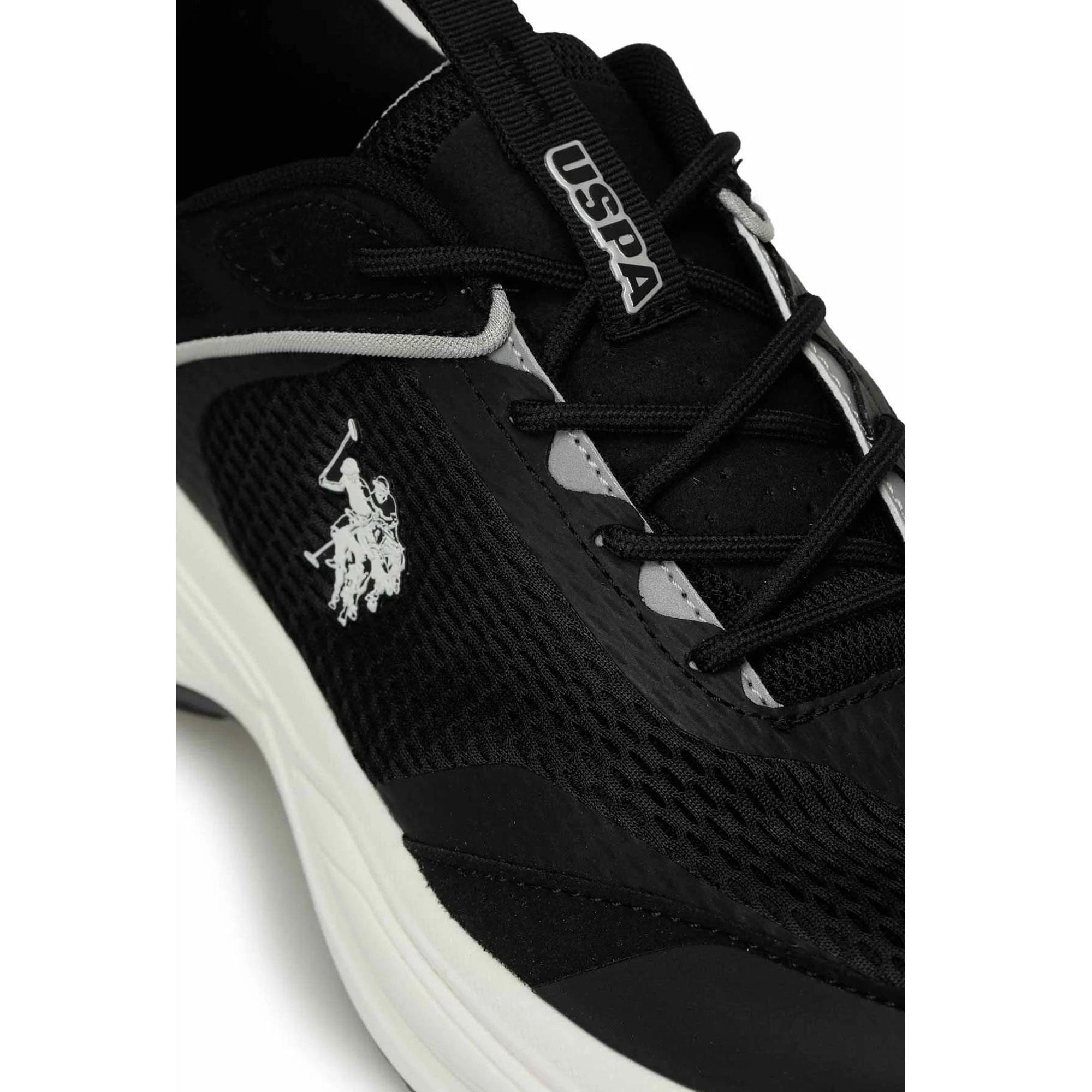 U.S. POLO ASSN. NEO 4PR ERKEK AYAKKABI - SİYAH