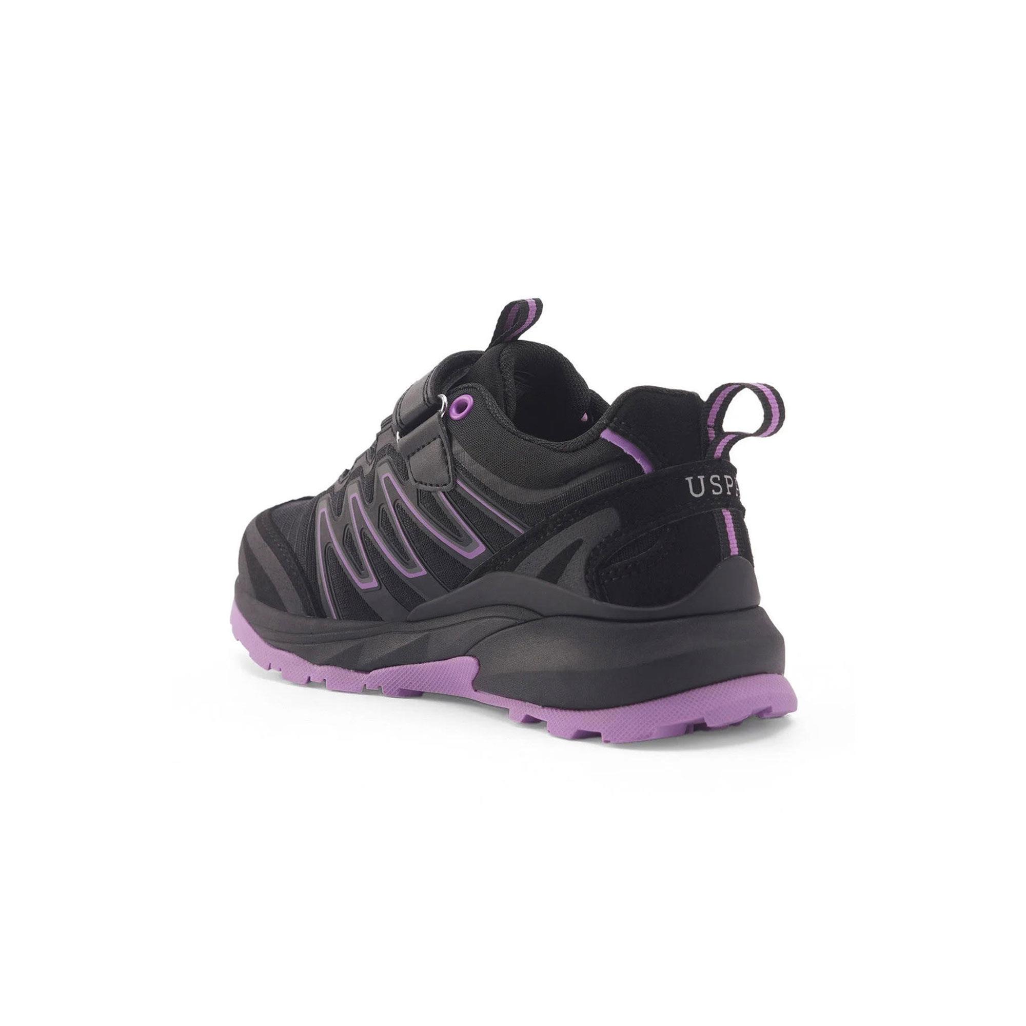 U.S. POLO ASSN. TEDERA  4PR ÇOCUK AYAKKABI - SİYAH