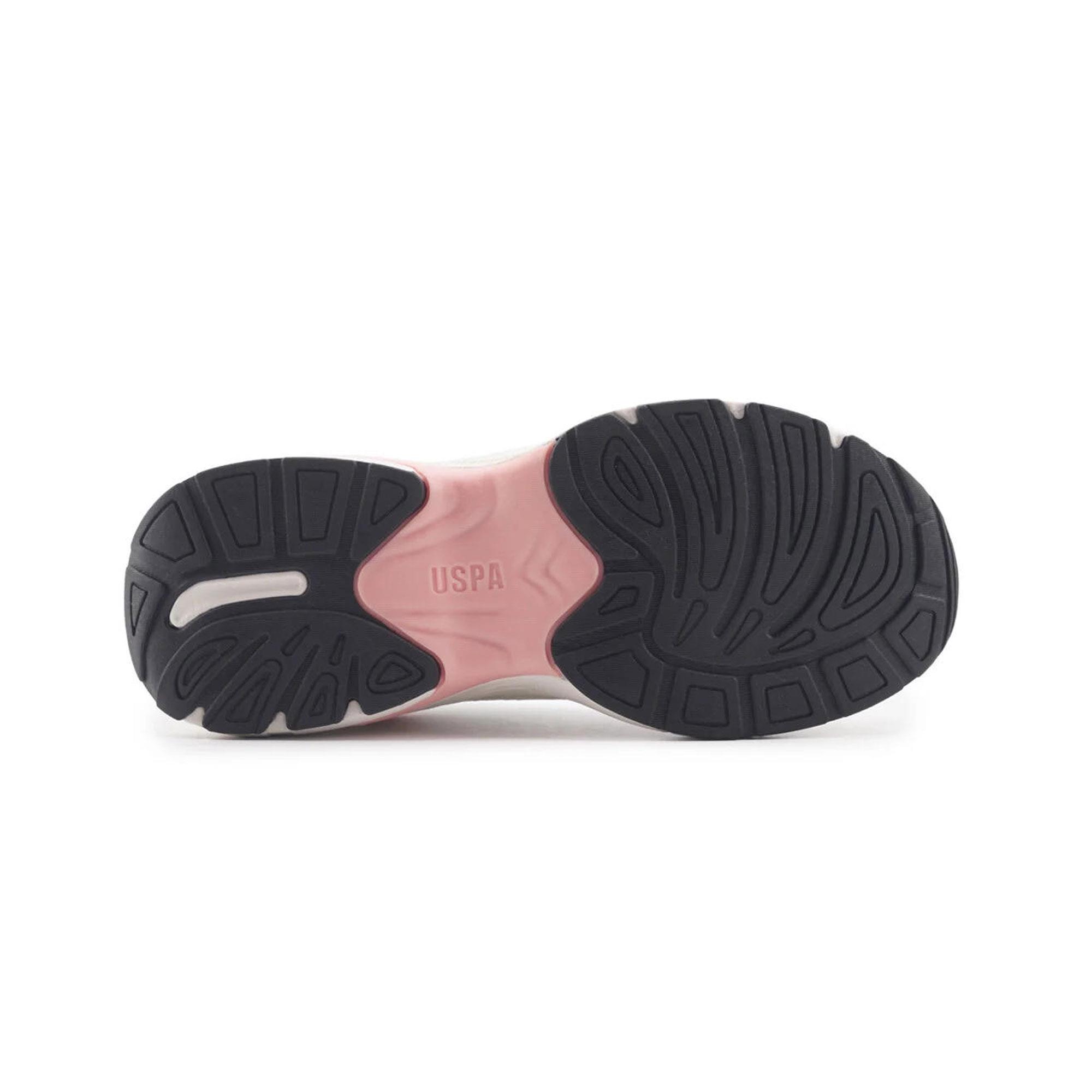 U.S. POLO ASSN. 4M FELIX WMN 4FX KADIN AYAKKABI - BEJ/TURUNCU