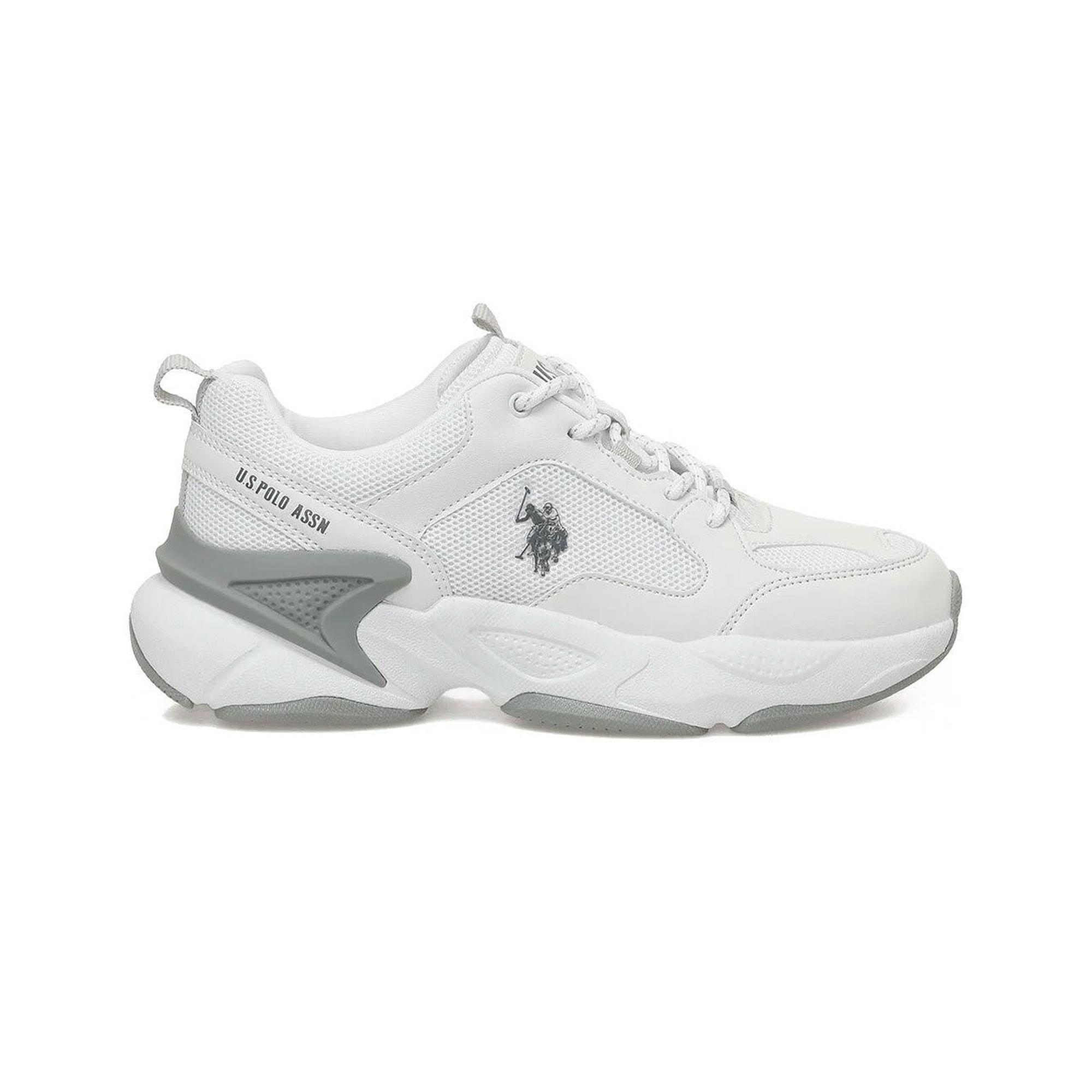 U.S. POLO ASSN. MAYBE WMN 5PR KADIN AYAKKABI - BEYAZ