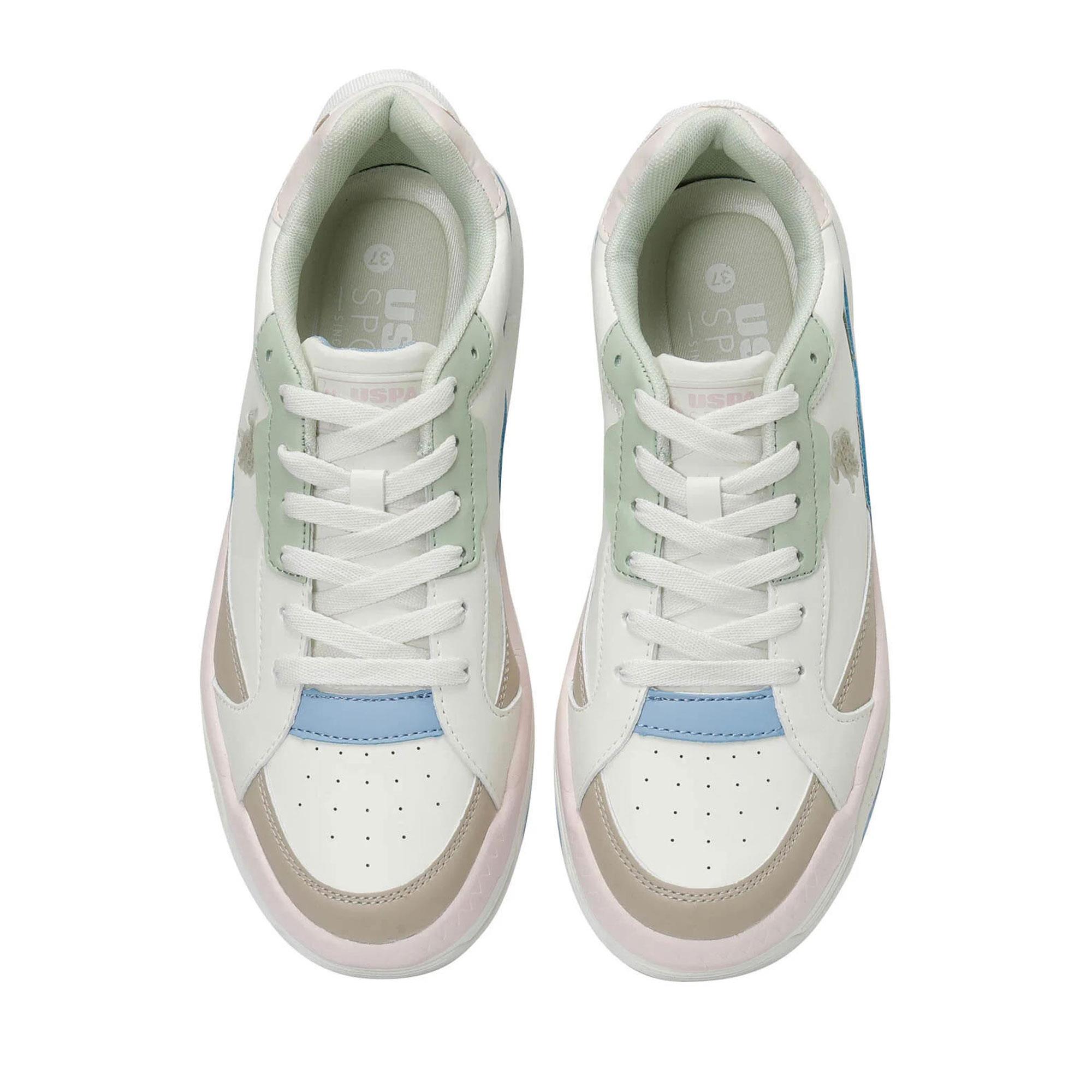 U.S. POLO ASSN. 4M JUDY WMN 4FX KADIN AYAKKABI - BEJ/PEMBE