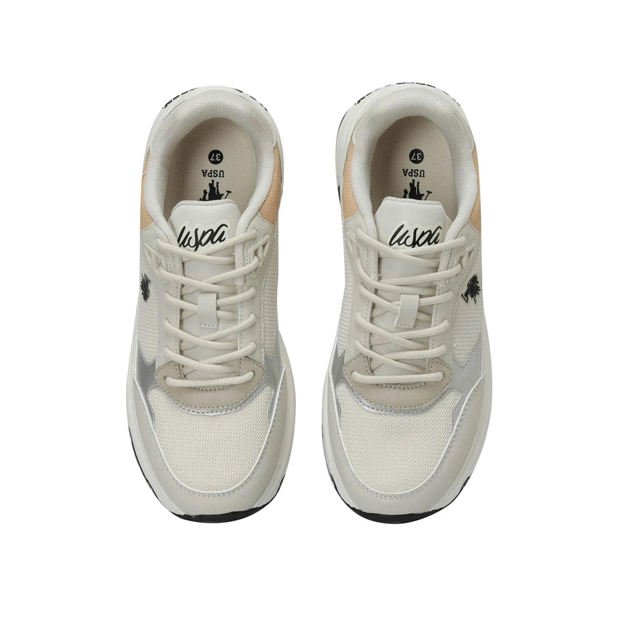 U.S. POLO ASSN. VIAVAI 4PR KADIN AYAKKABI - BEJ